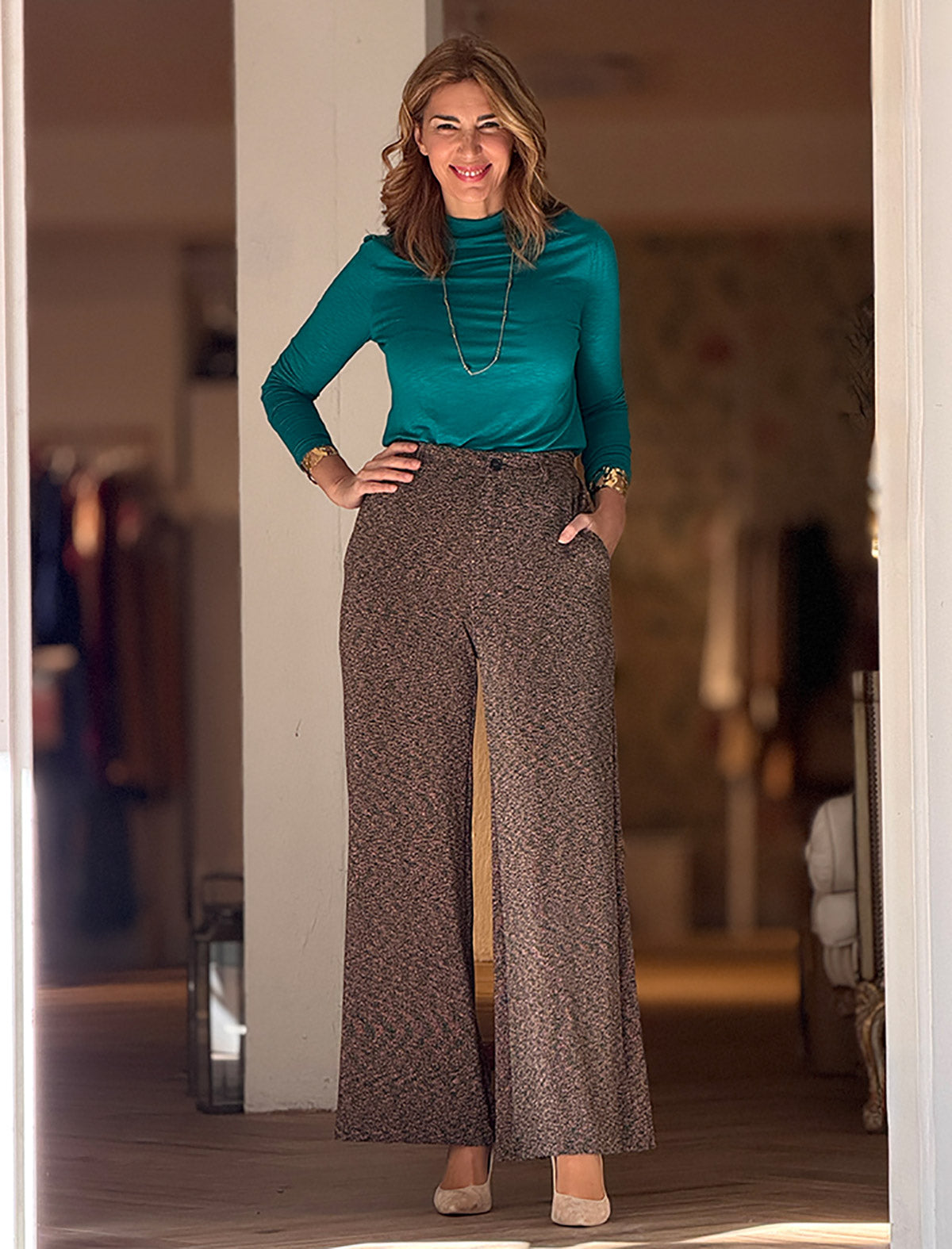 Pantalón Iris verde