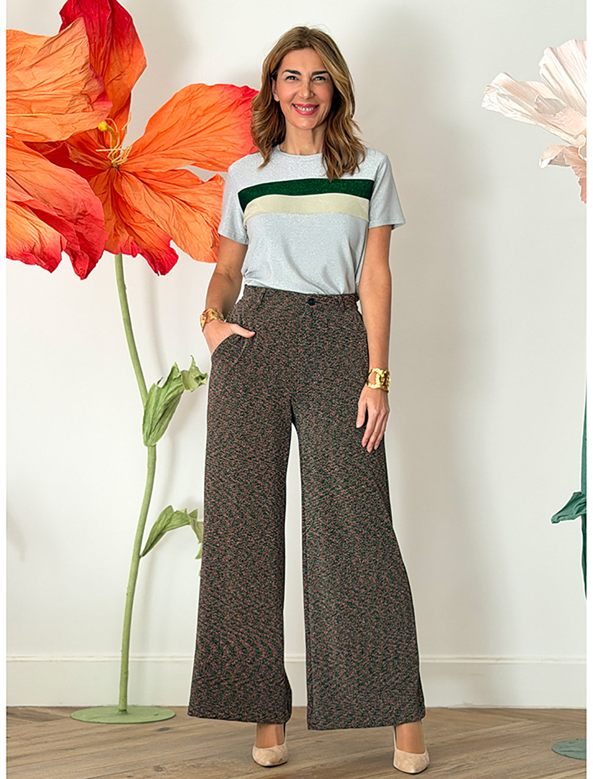 Pantalón Iris verde