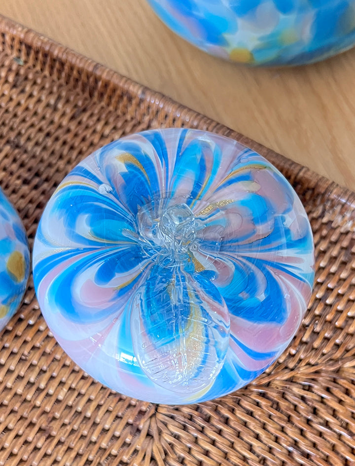 MANZANA CRISTAL AZUL