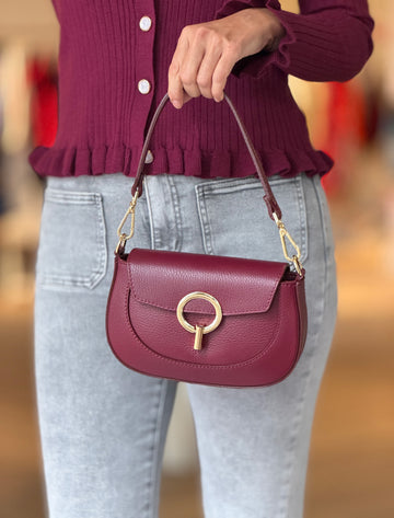 Bolso Alessandra Burdeos