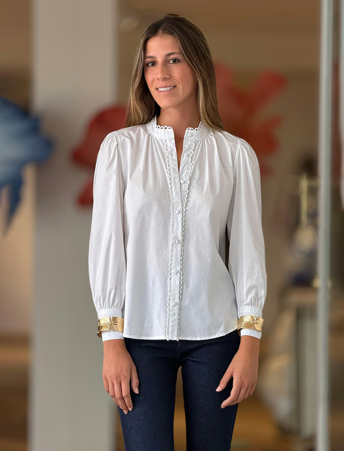 White Cotton Shirt