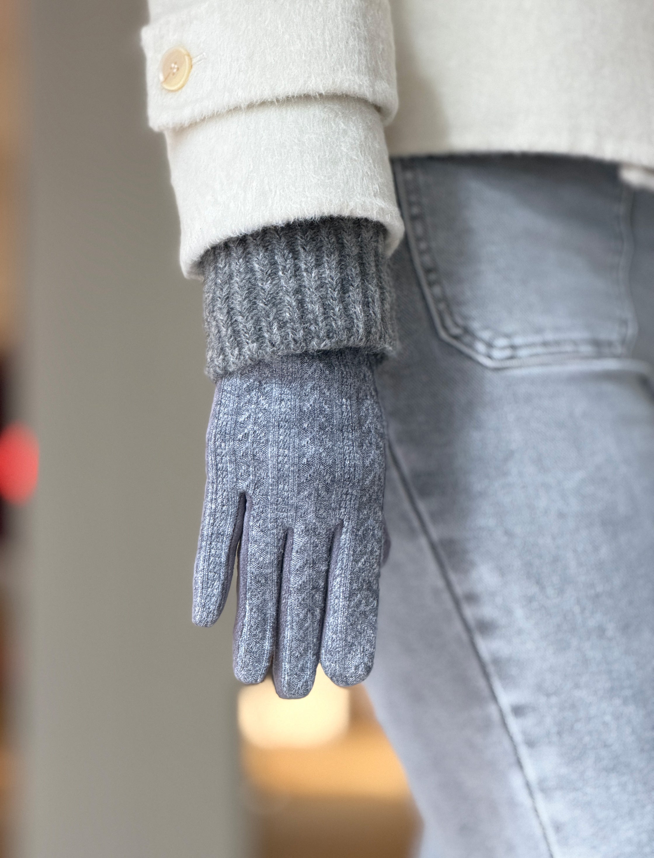 Guantes ideales gris