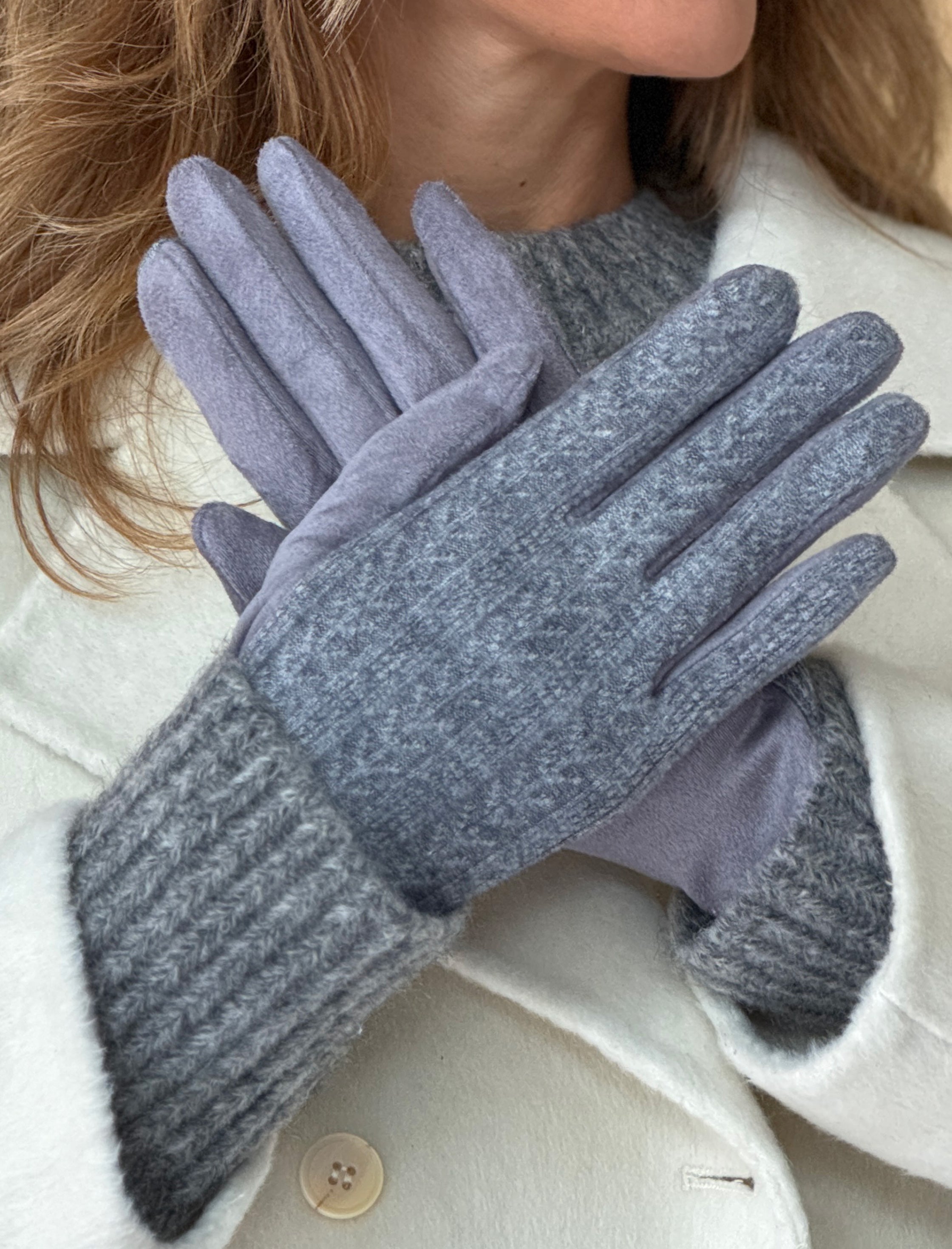 Guantes ideales gris