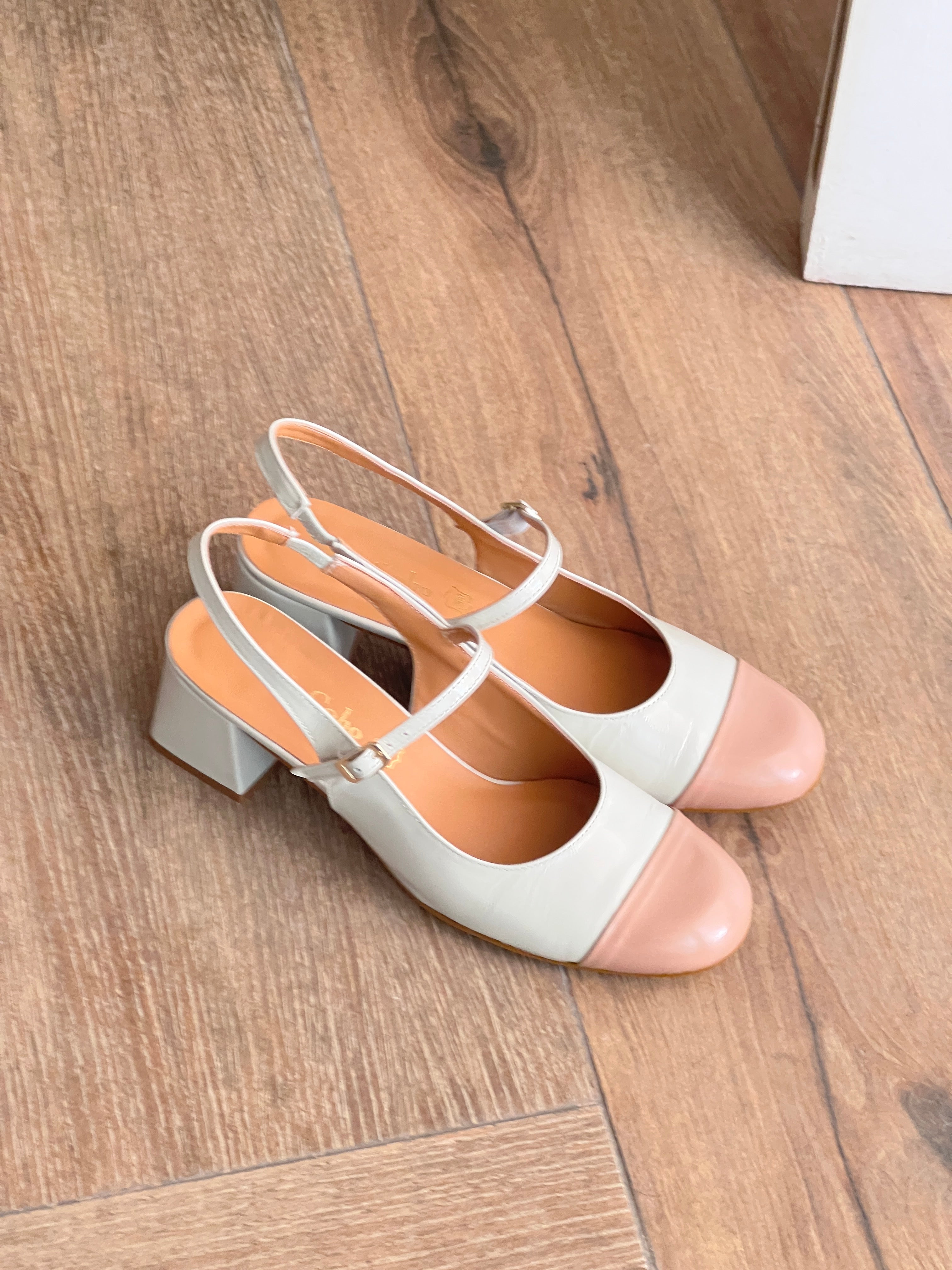 Zapatos Mary Jane Coco hielo/tostado