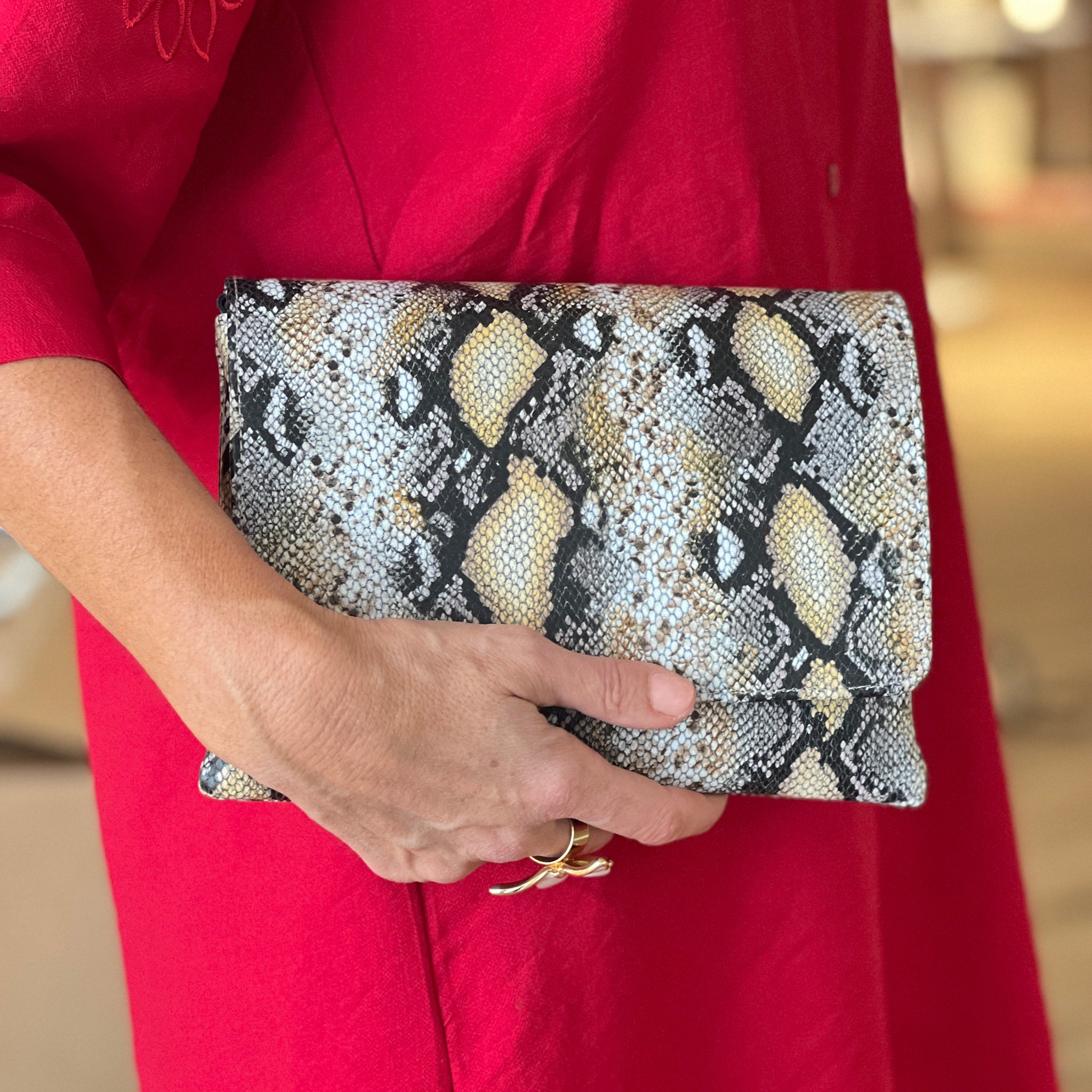BOLSO PERFECTO SERPIENTE