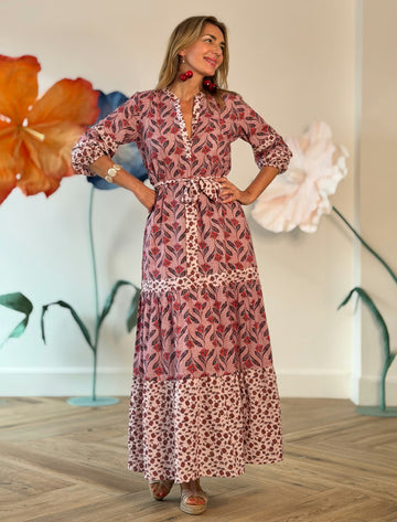 Provence floral dress