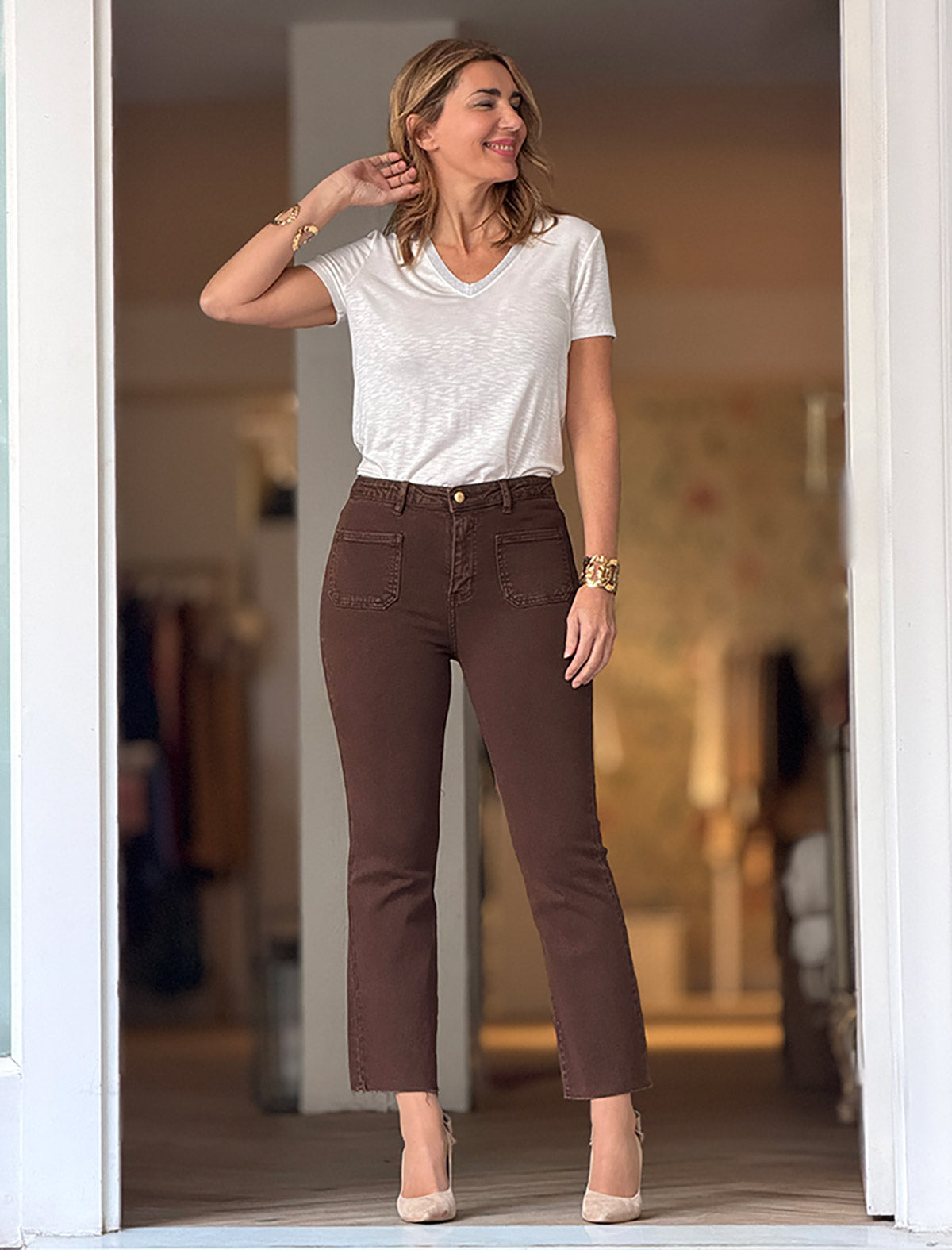 Camiseta muy soft blanca