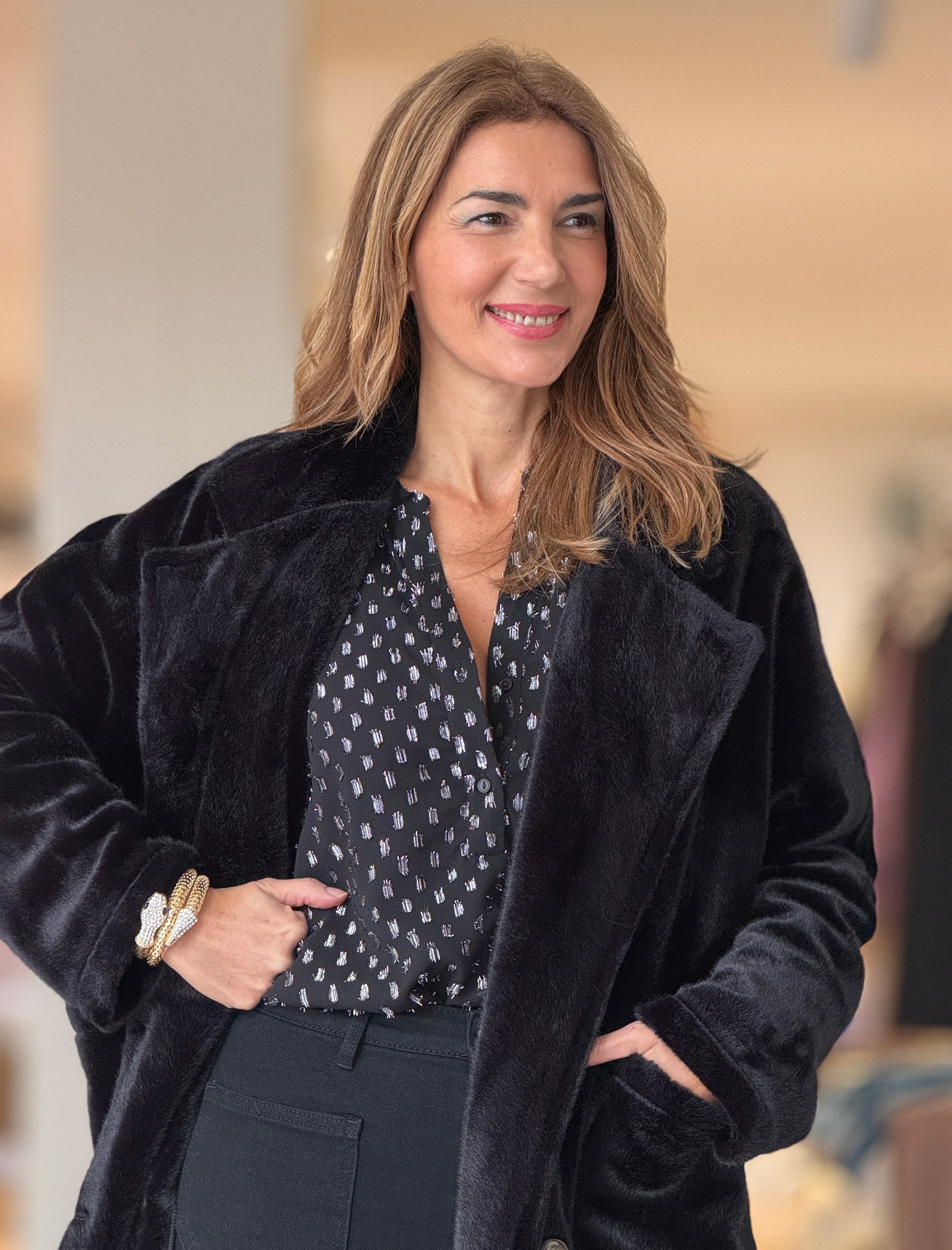 Brazalete serpiente chic dorada