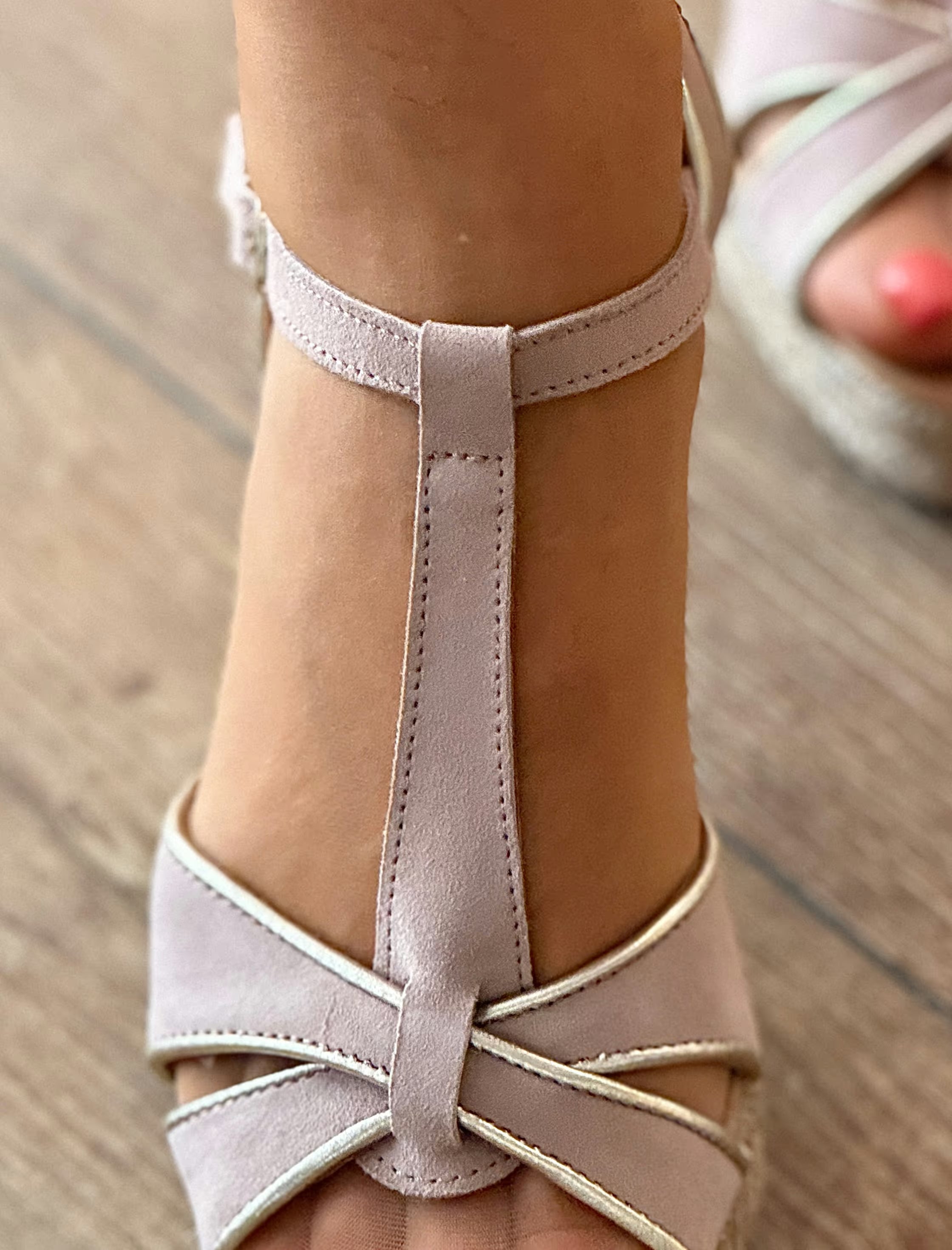 Alpargata de Cuña Sandalia Palma nude