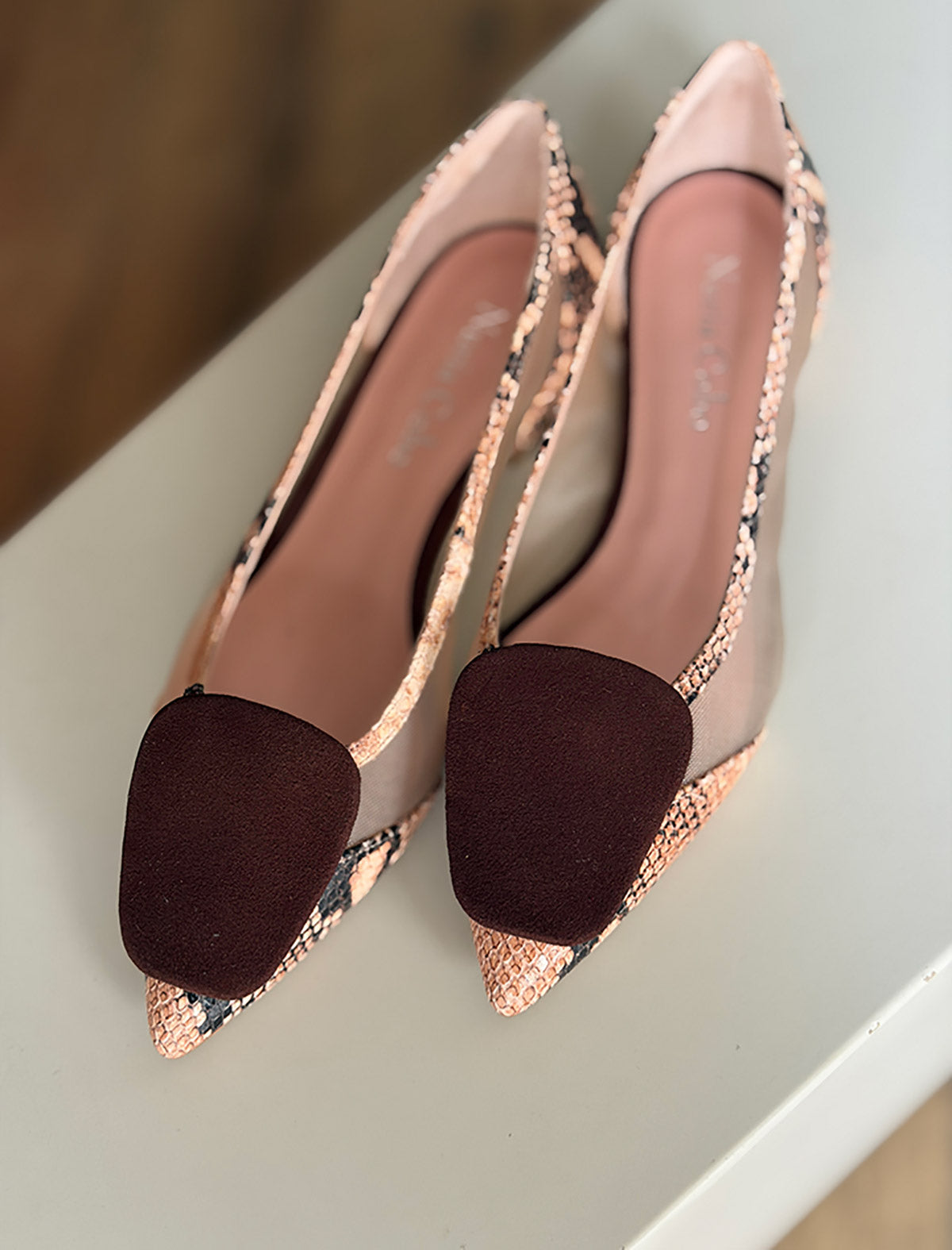 Bailarina de rejilla print estilazo