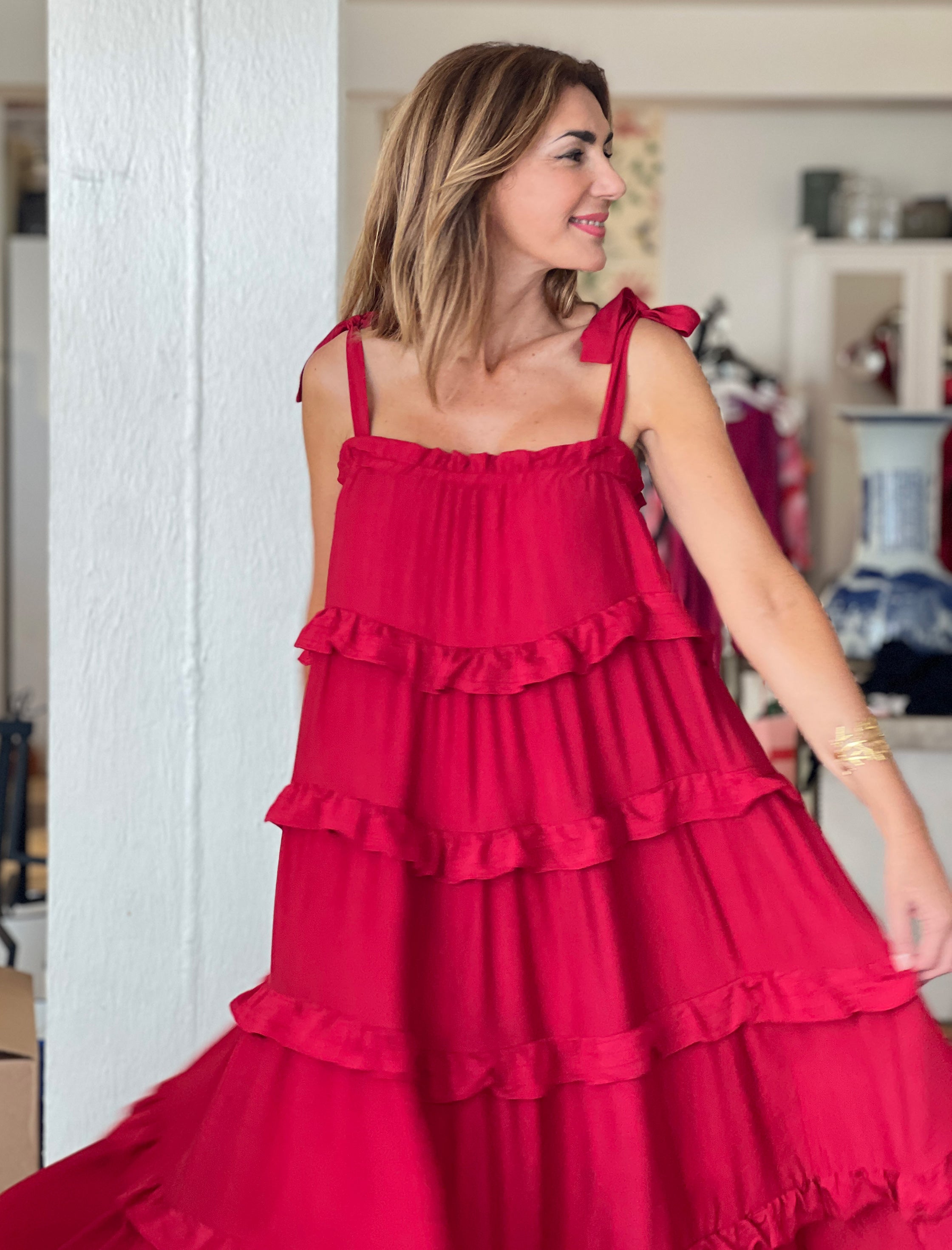 Vestido romantico Rosetta