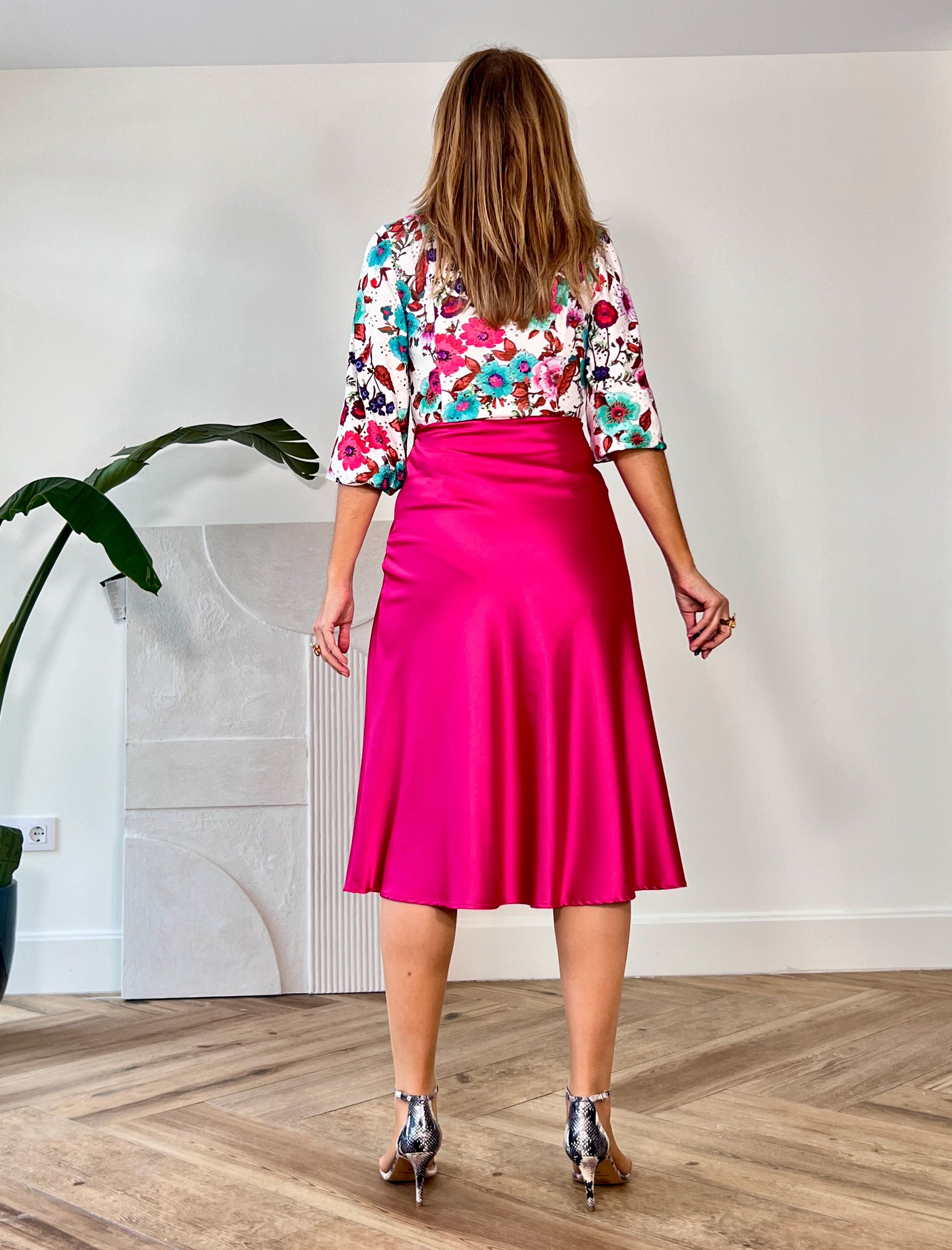 Falda Fucsia Linda