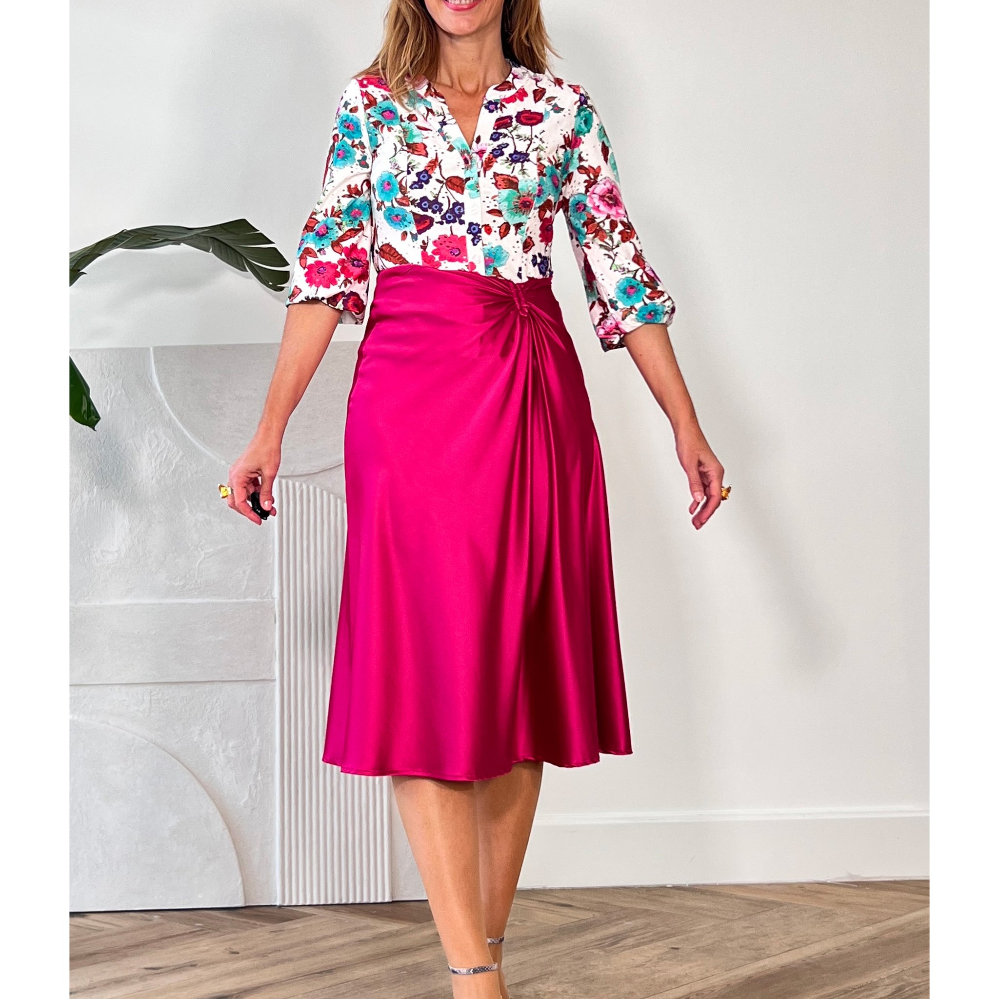 Falda Fucsia Linda