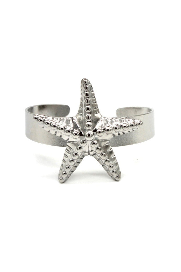 Brazalete marino plateado