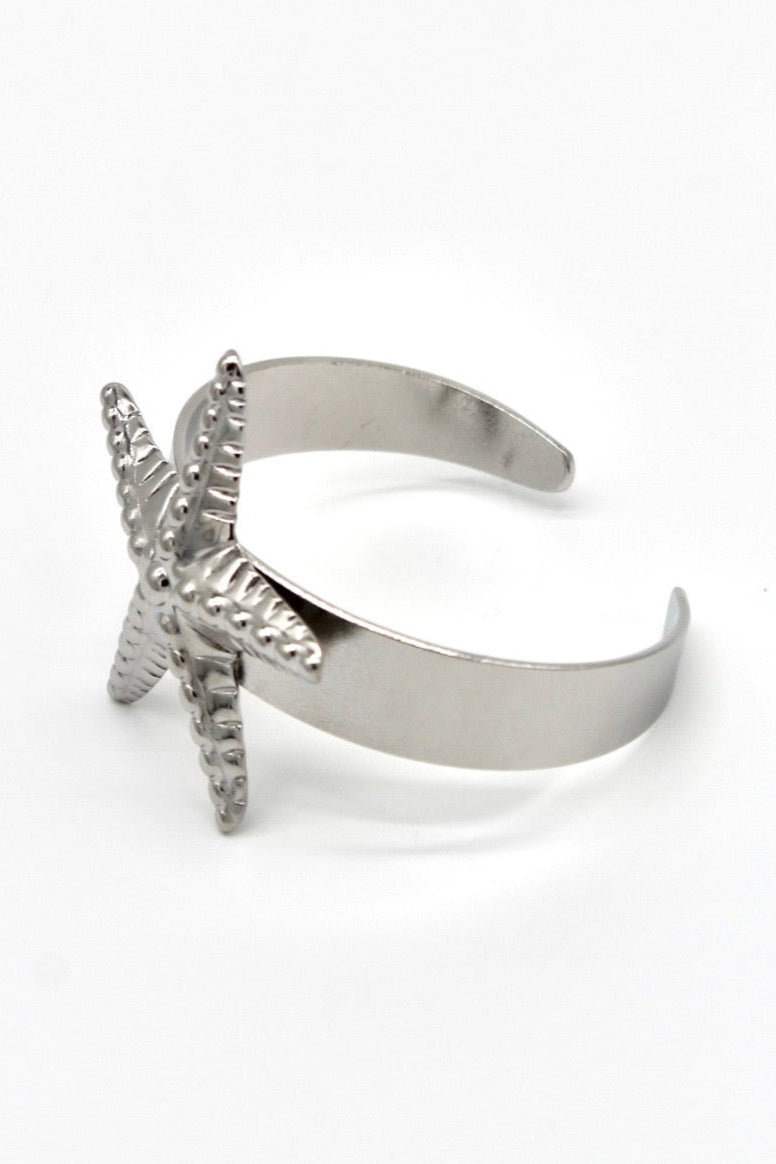 Brazalete marino plateado
