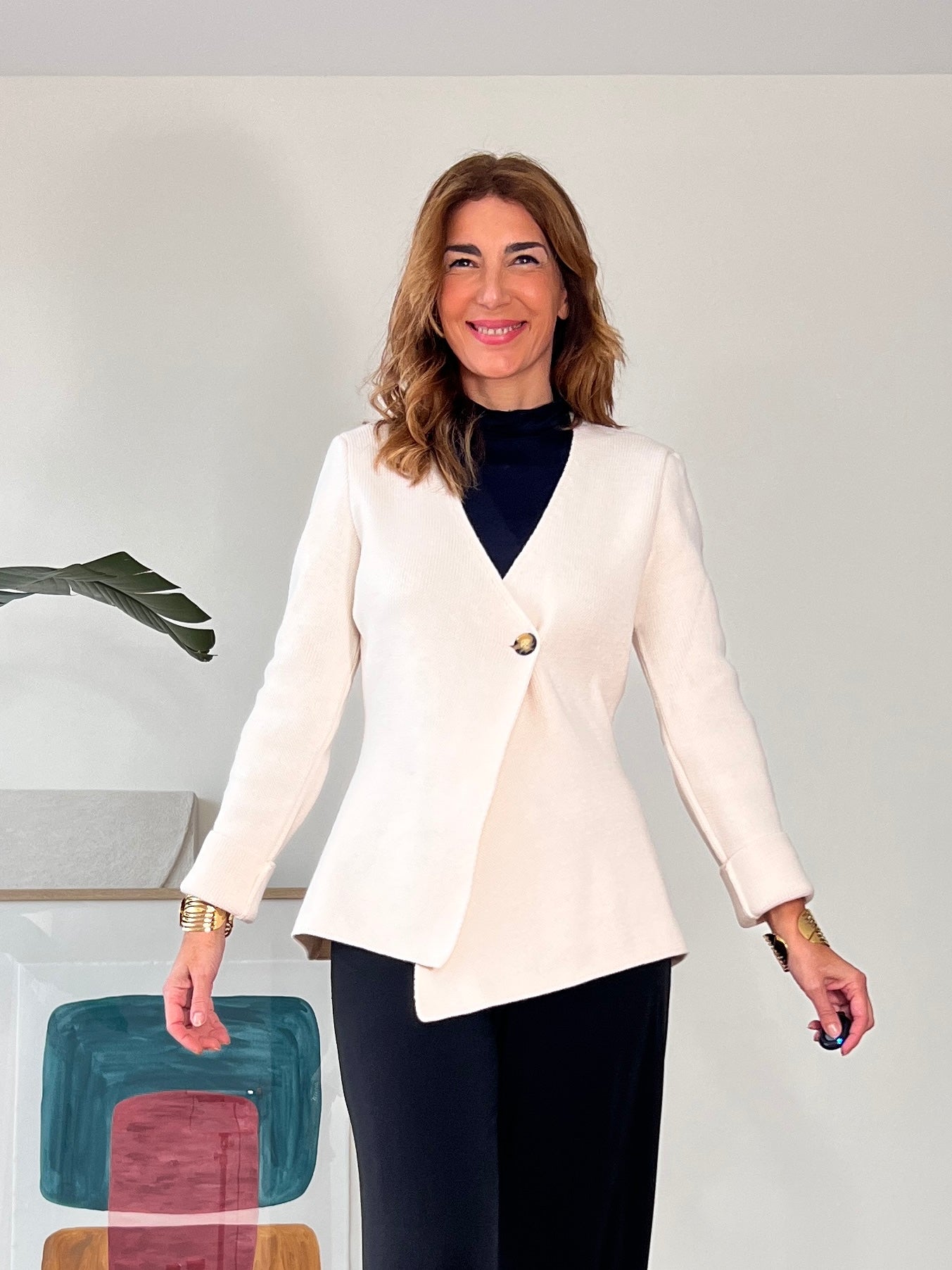 Chaqueta Asimetric