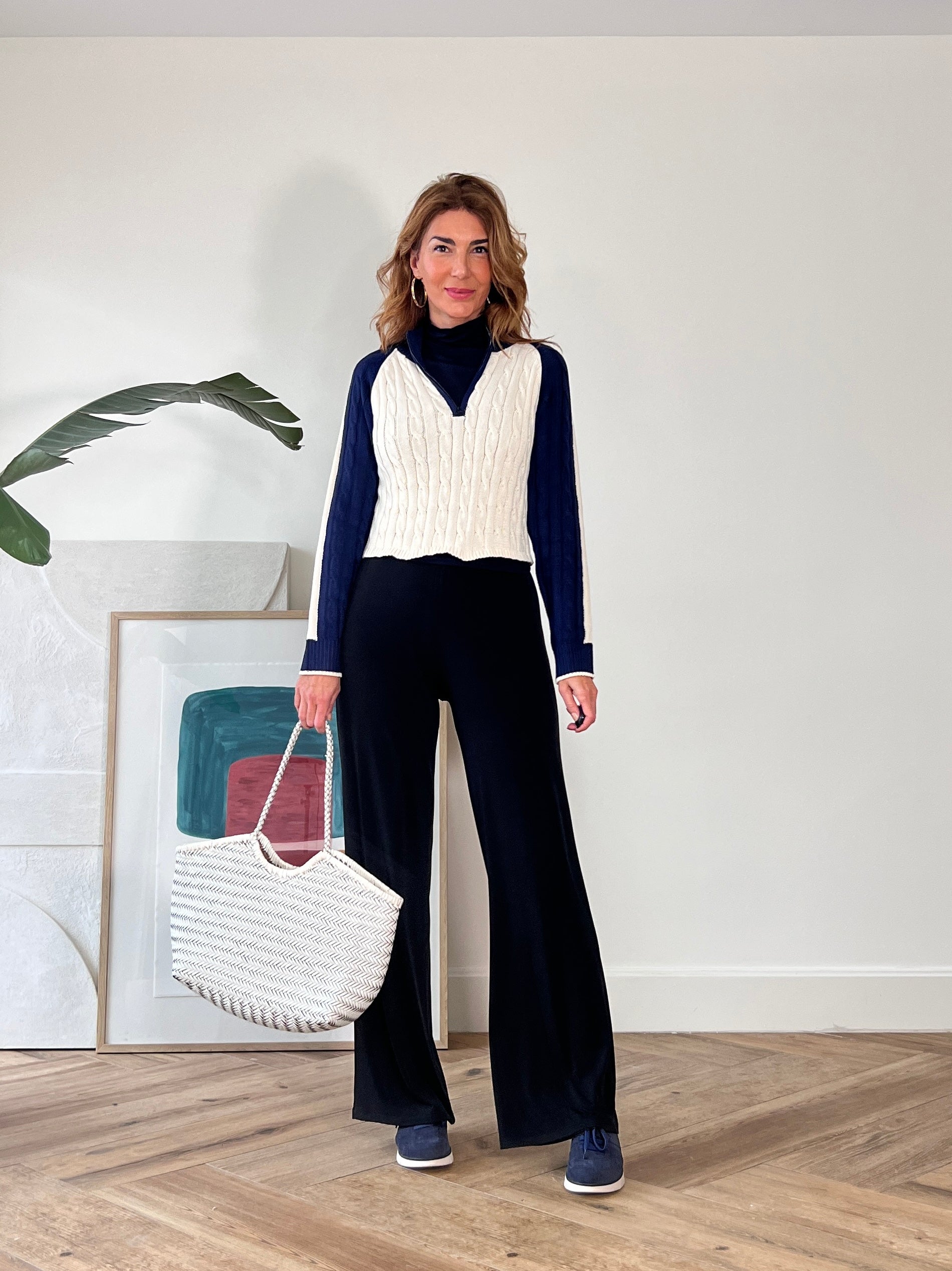 Pull cremallera navy-Comodidad y Estilo Moderno