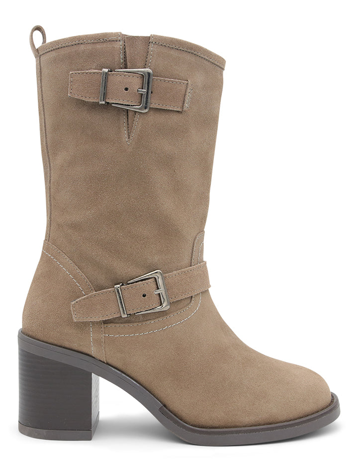 BOTA CON ESTILO TAUPE