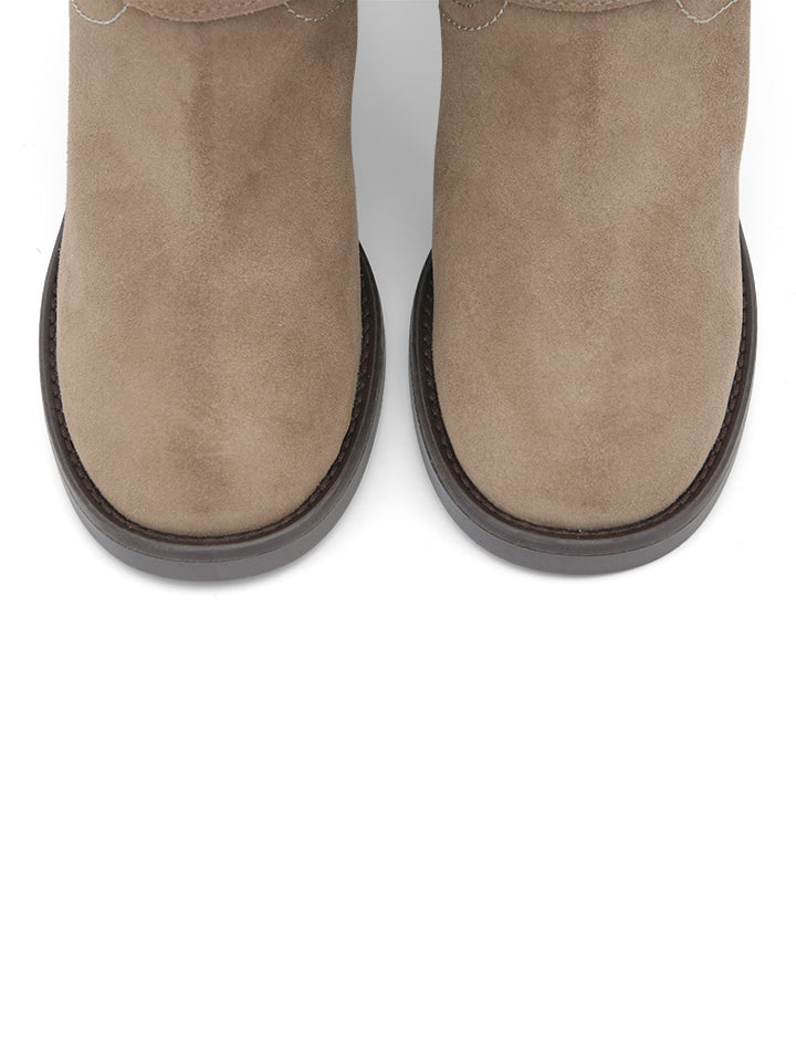 BOTA CON ESTILO TAUPE