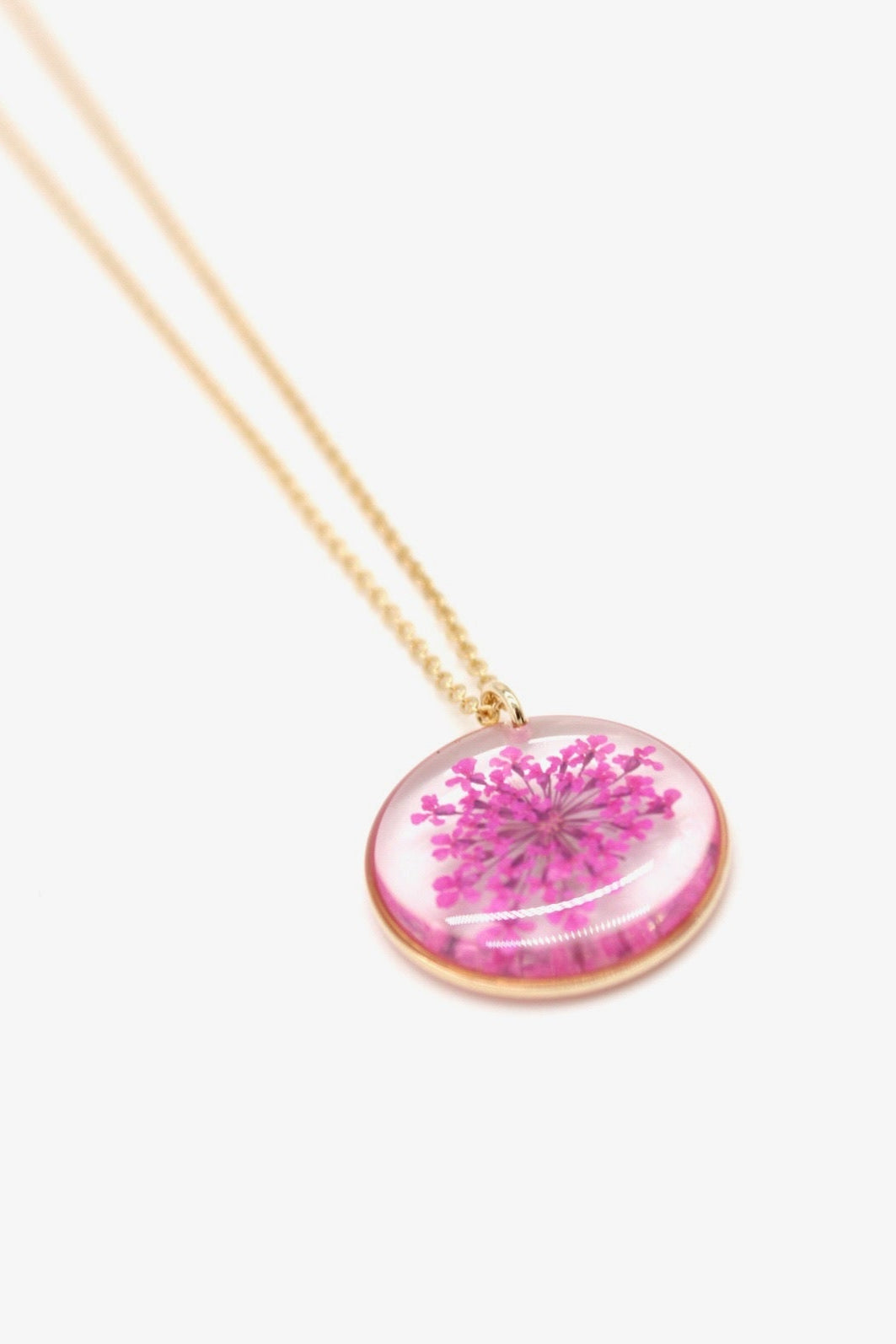Collar Mini chic rosa