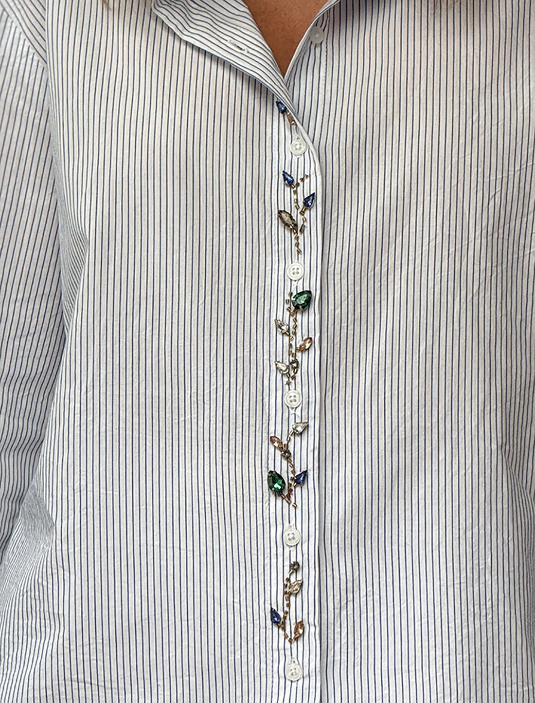 Camisa de rayas Costura Chic