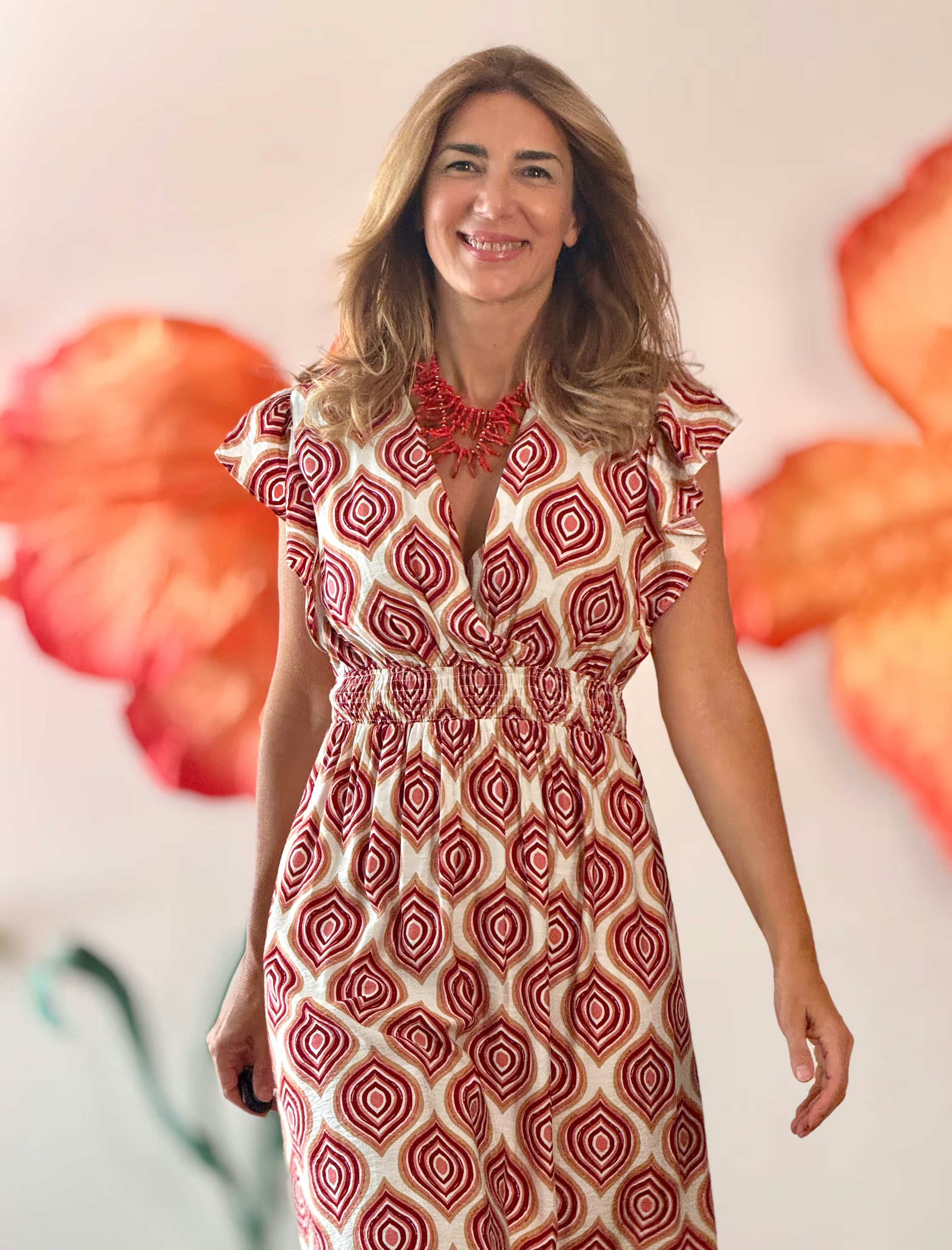 Vestido de verano natural