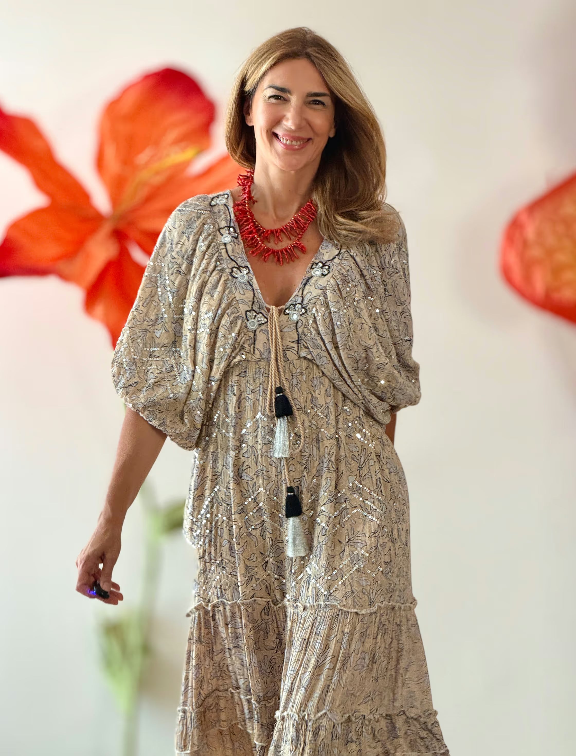 Vestido boho largo Bali