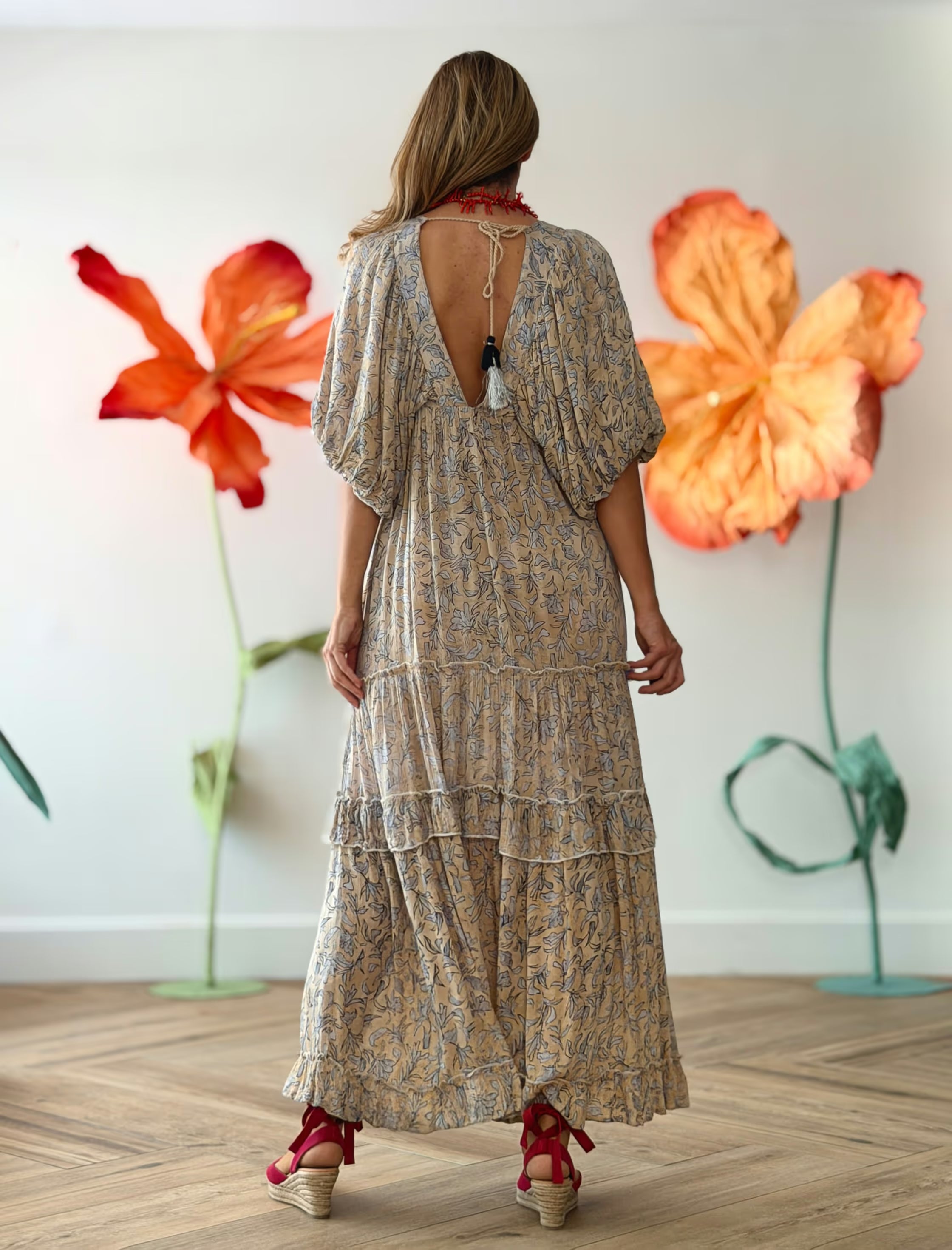 Vestido boho largo Bali