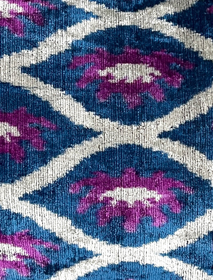 COJIN IKAT AZULES