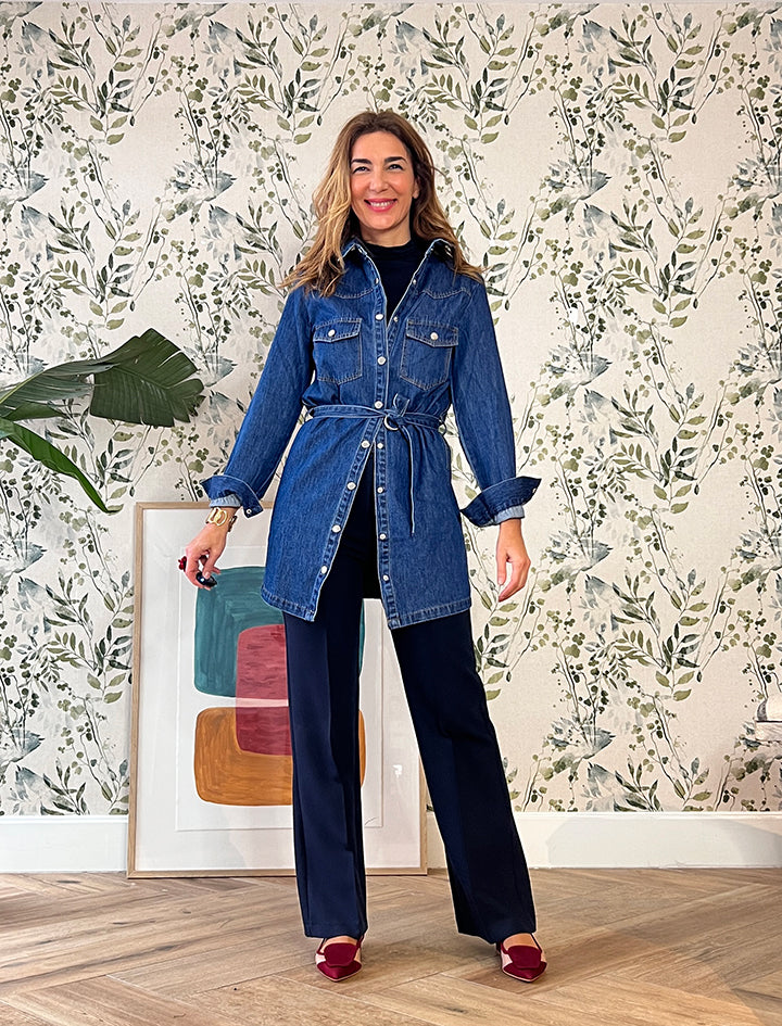 CAMISA CARDIGAN JEANS