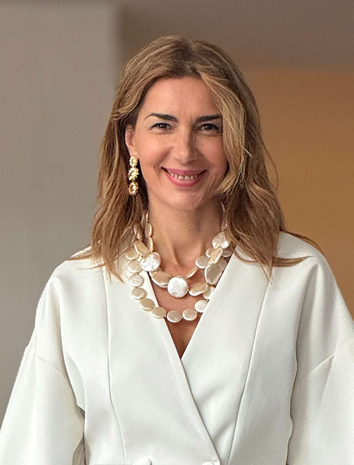 Chaqueta blanca superchic Giorgio