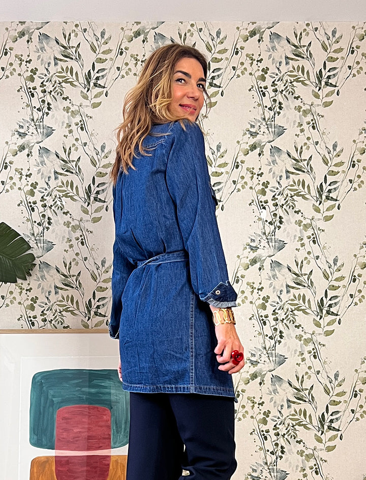 CAMISA CARDIGAN JEANS