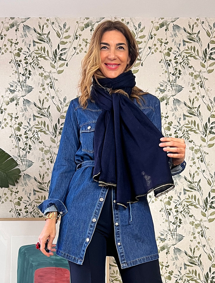 CAMISA CARDIGAN JEANS