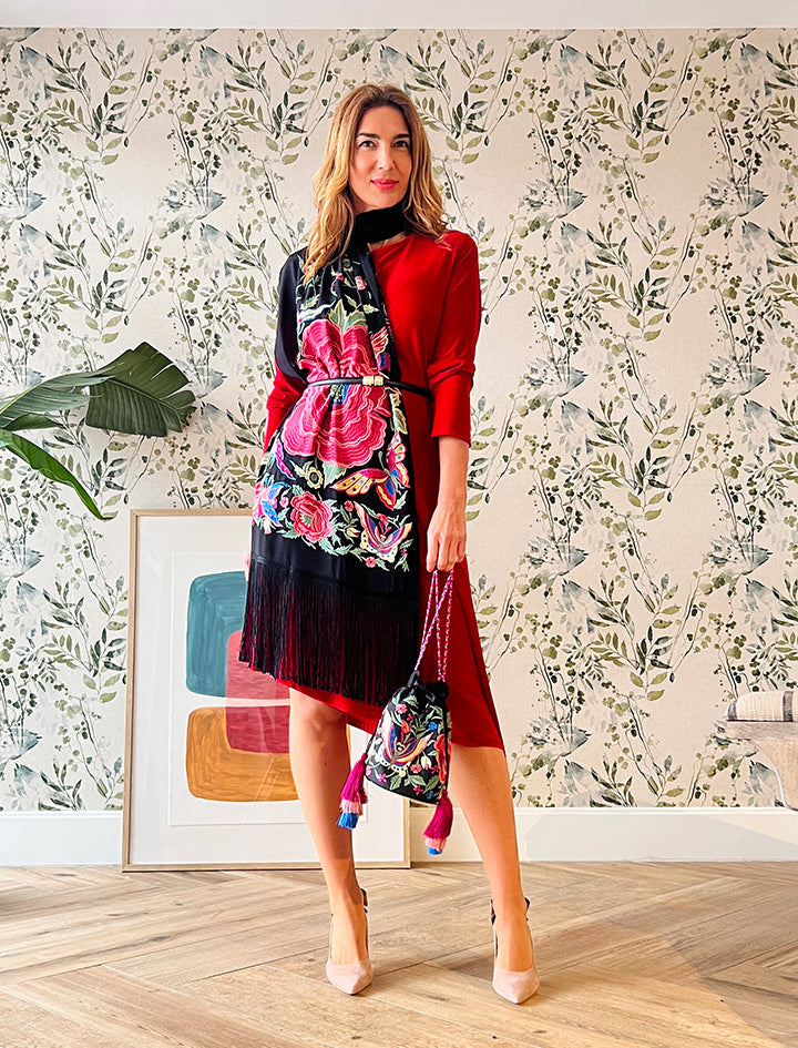 Vestido Rosso