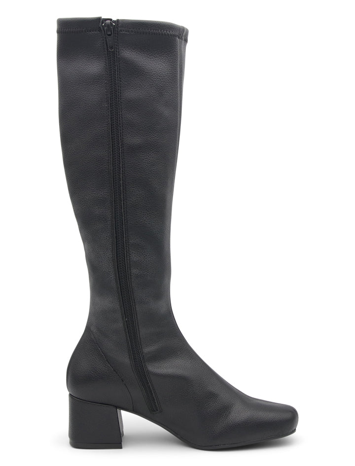 Bota Alicia Grabada Negra