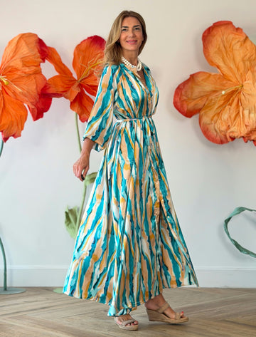 Vestido largo fluido ideal