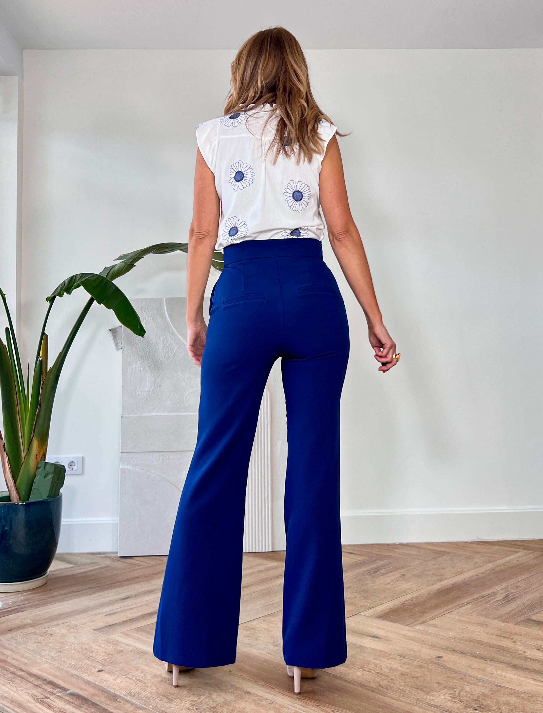 Pantalón más que ideal azul