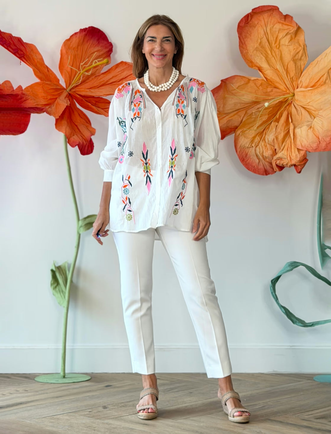 All White Pant