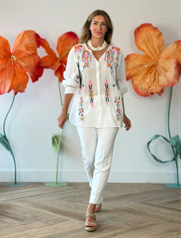 All White Pant