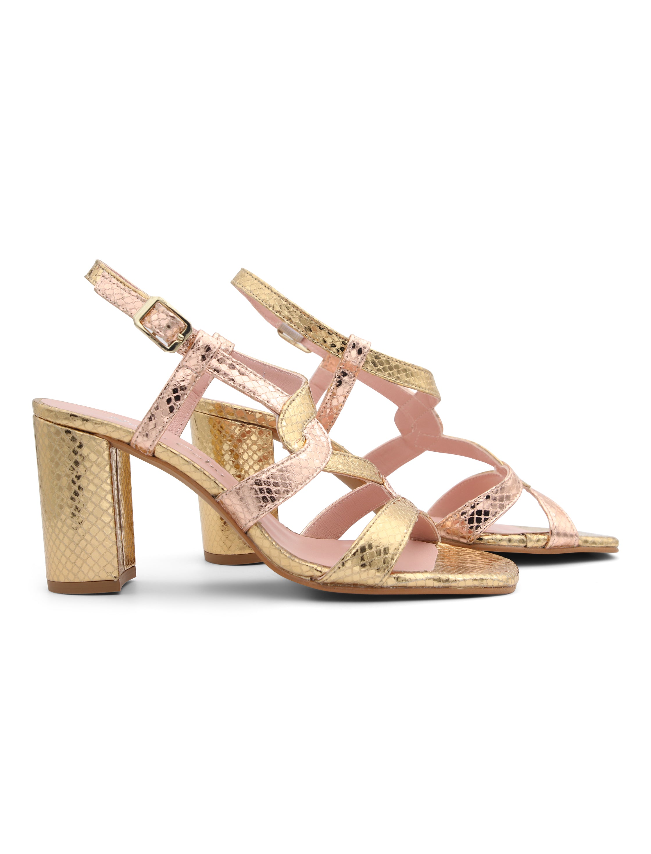 Sandalia Jade oro