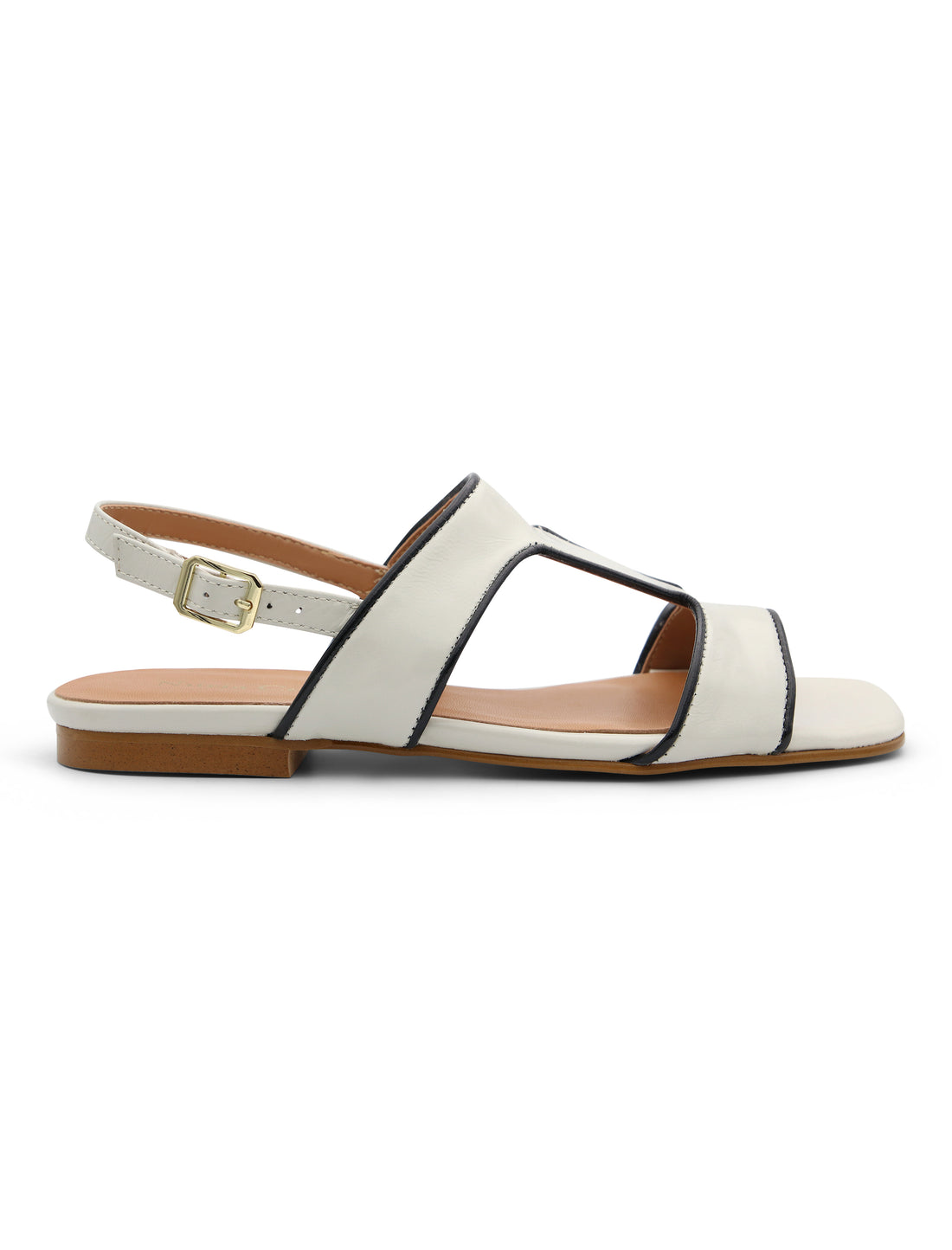 Sandalia Jacinta hielo/negro