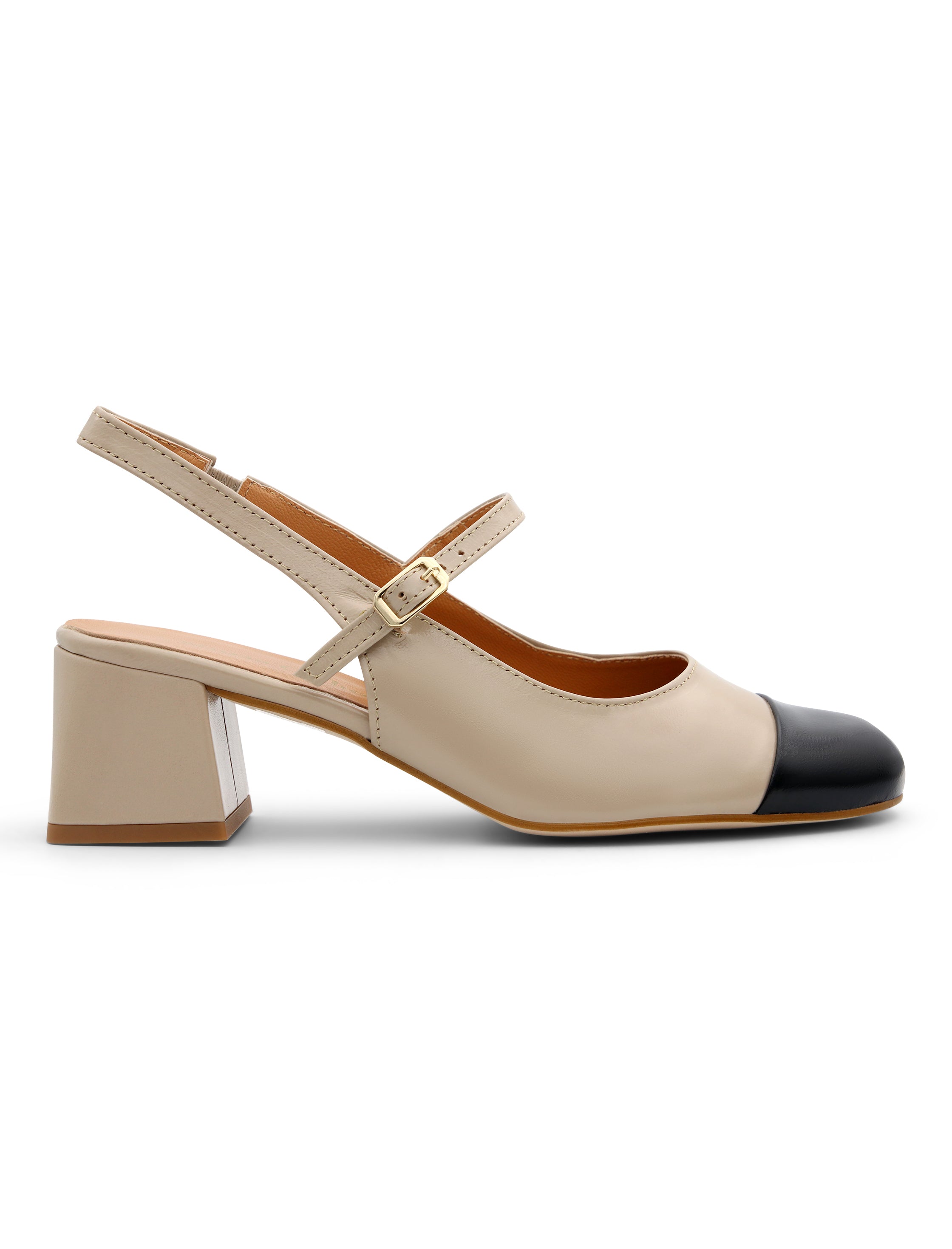 Mary Jane Coco camel/negro
