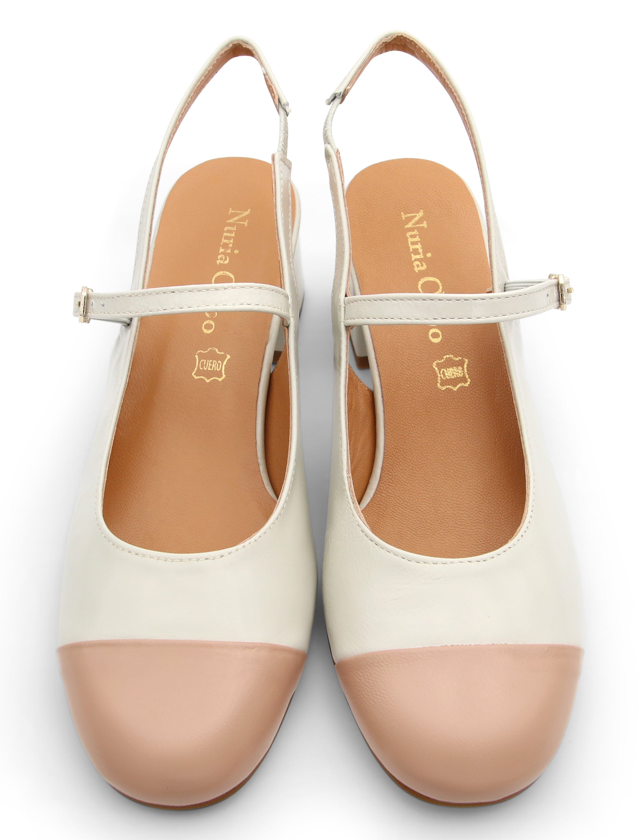 Zapatos Mary Jane Coco hielo/tostado