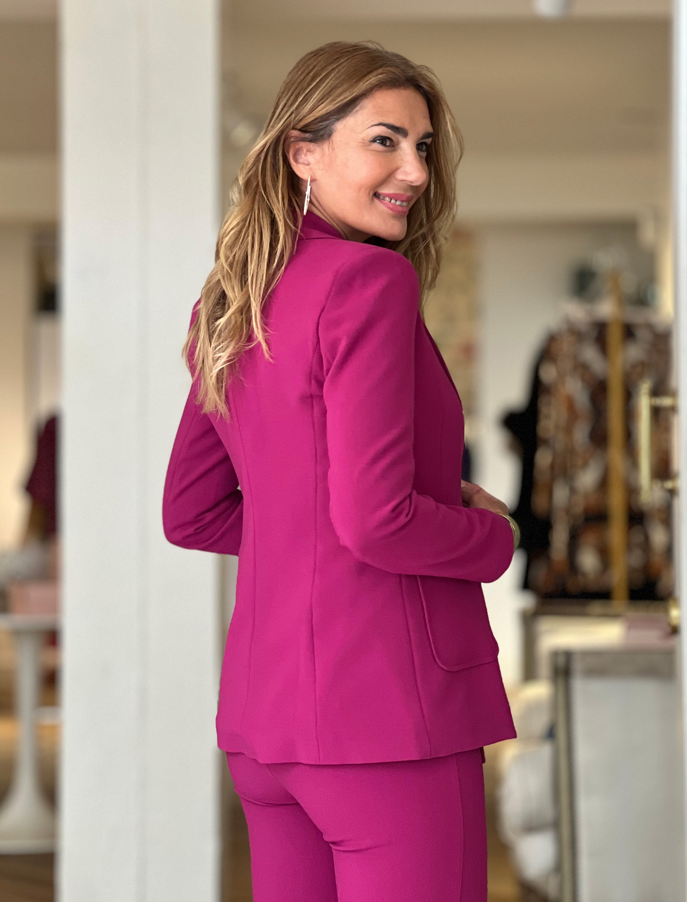 Chaqueta Slim chic buganvilla