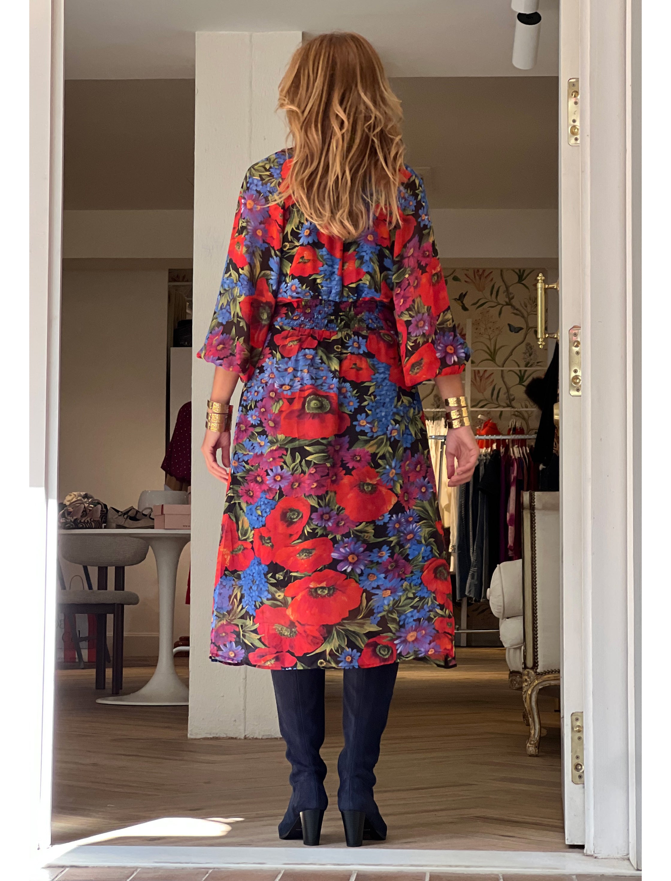 Vestido chic Flowers