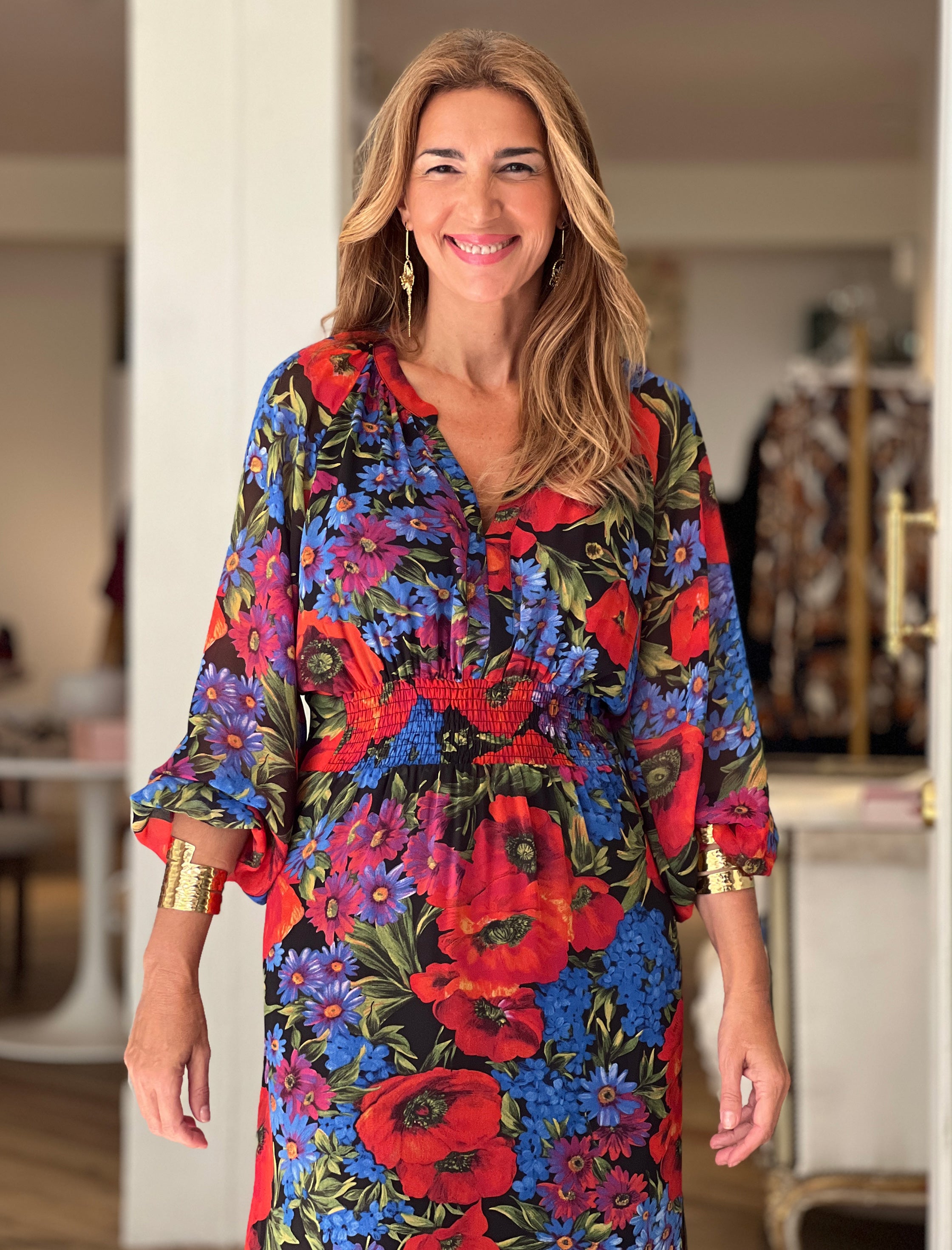 Vestido chic Flowers