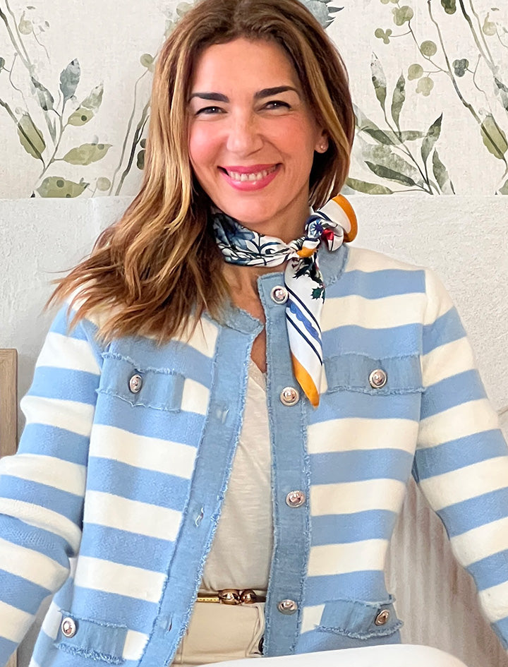 Chaqueta denim lines