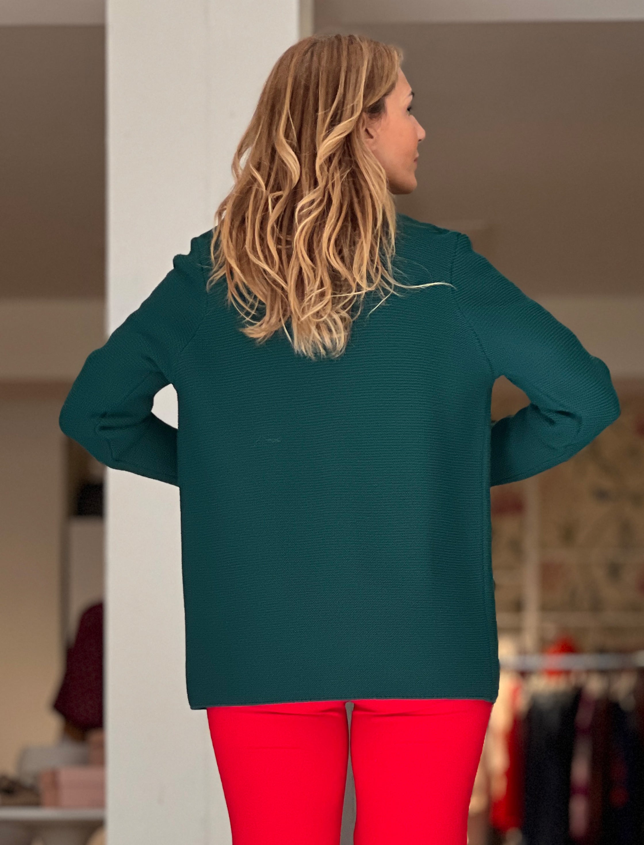 Cardigan delicioso verde