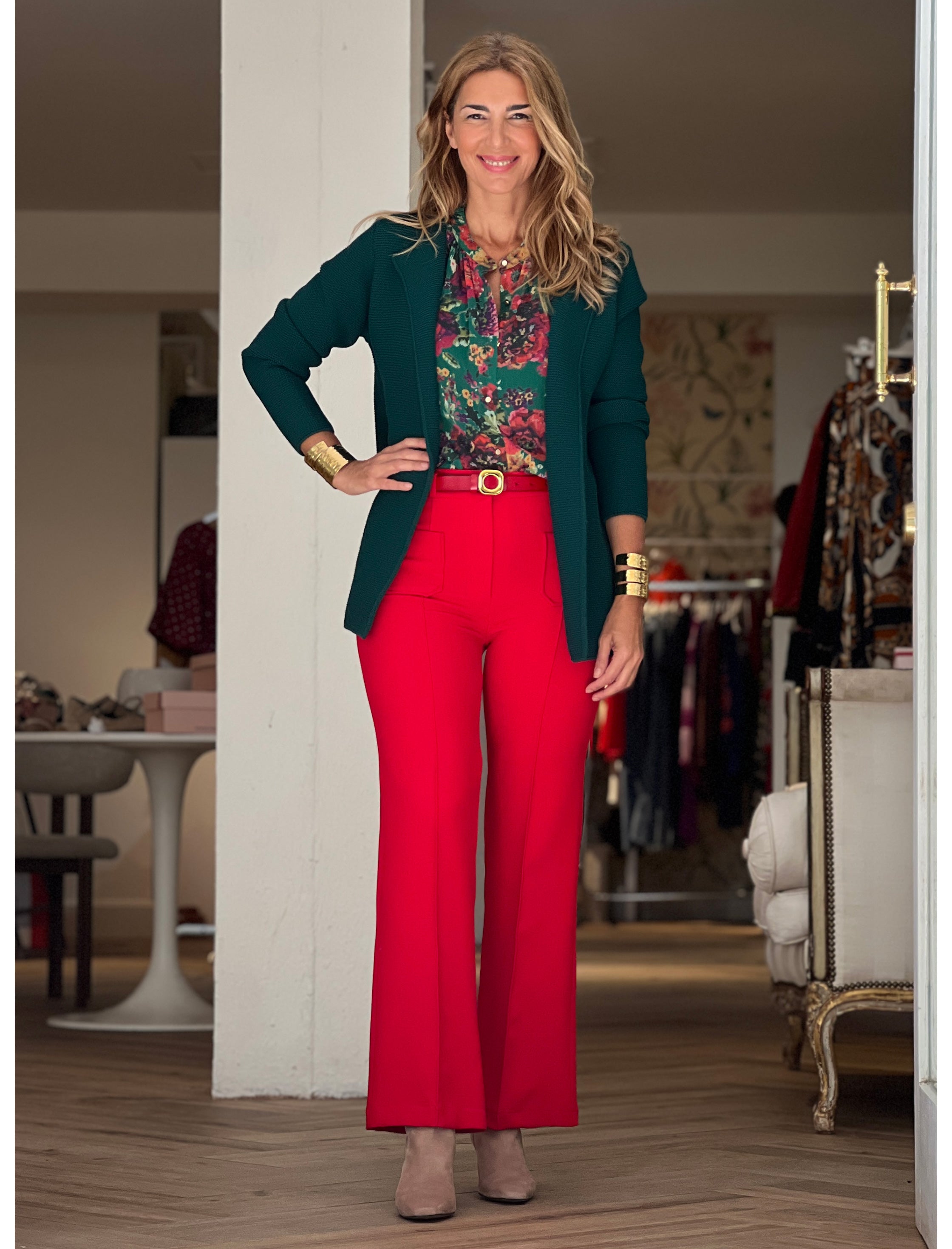 Cardigan delicioso verde