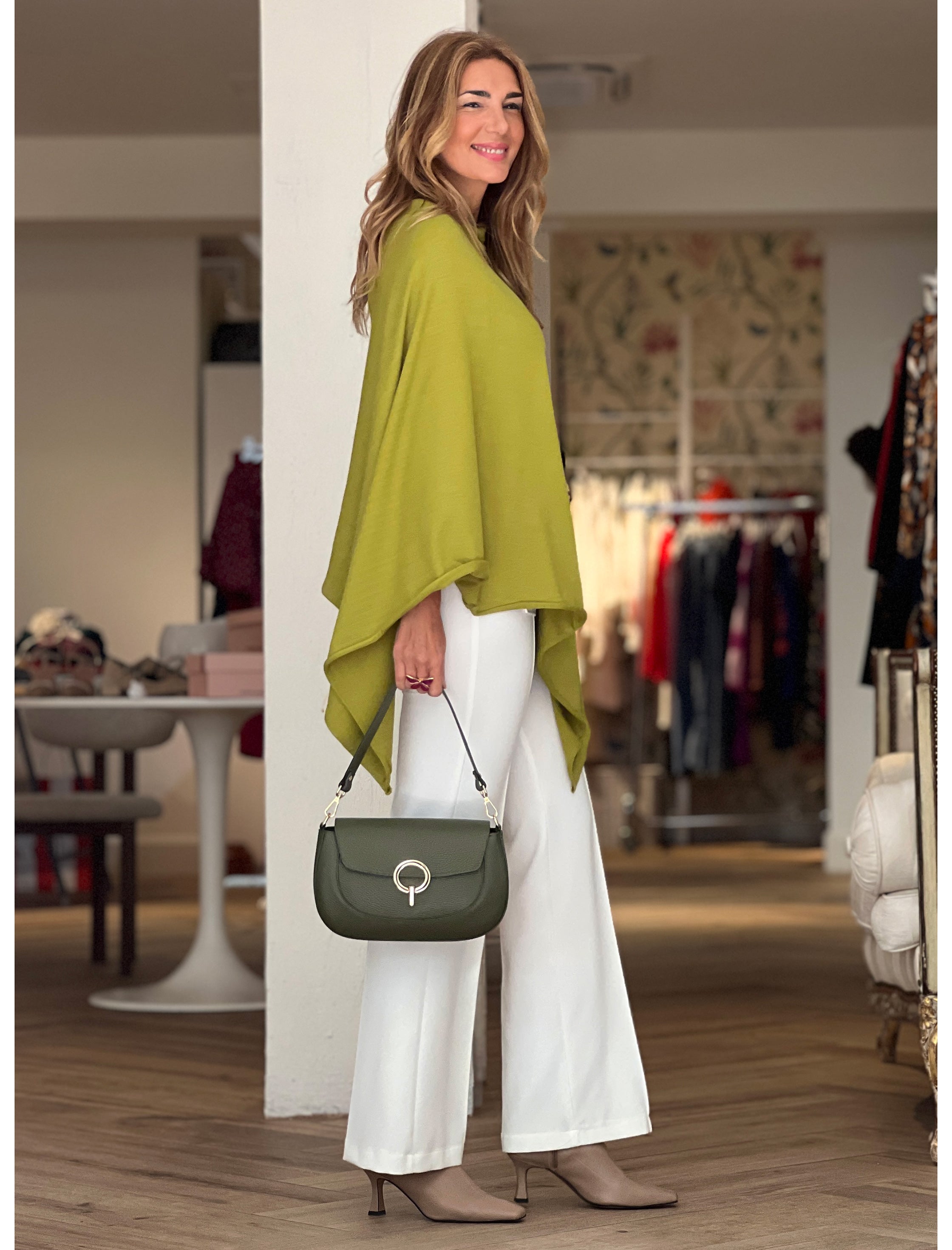 Capa chic deliciosa verde pistacho